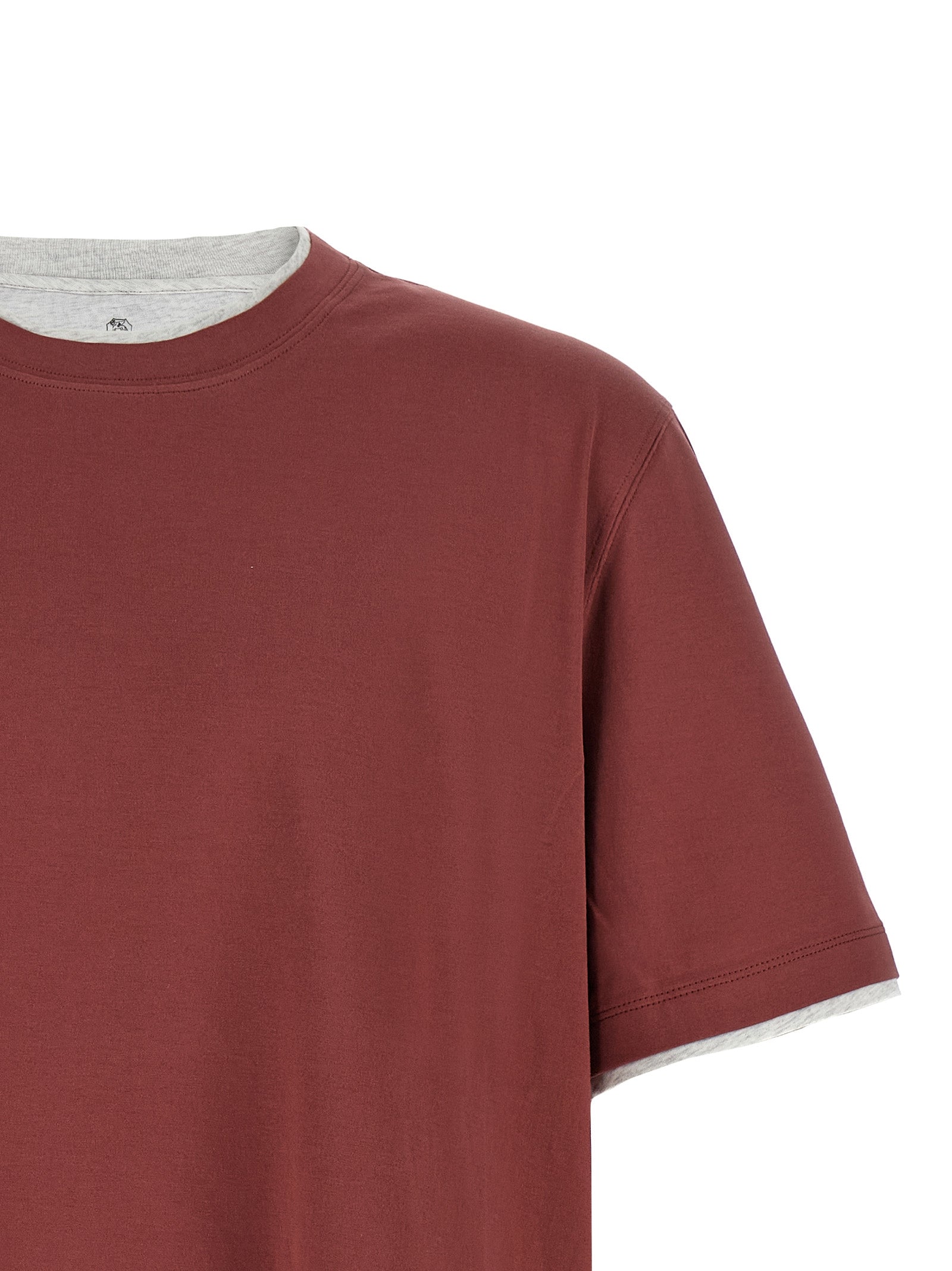 Indulge in the Brunello Cucinelli Multicolor Cotton T-Shirt, where Italian craftsmanship meets luxurious comfort, perfect for elevating any sophisticated wardrobe.