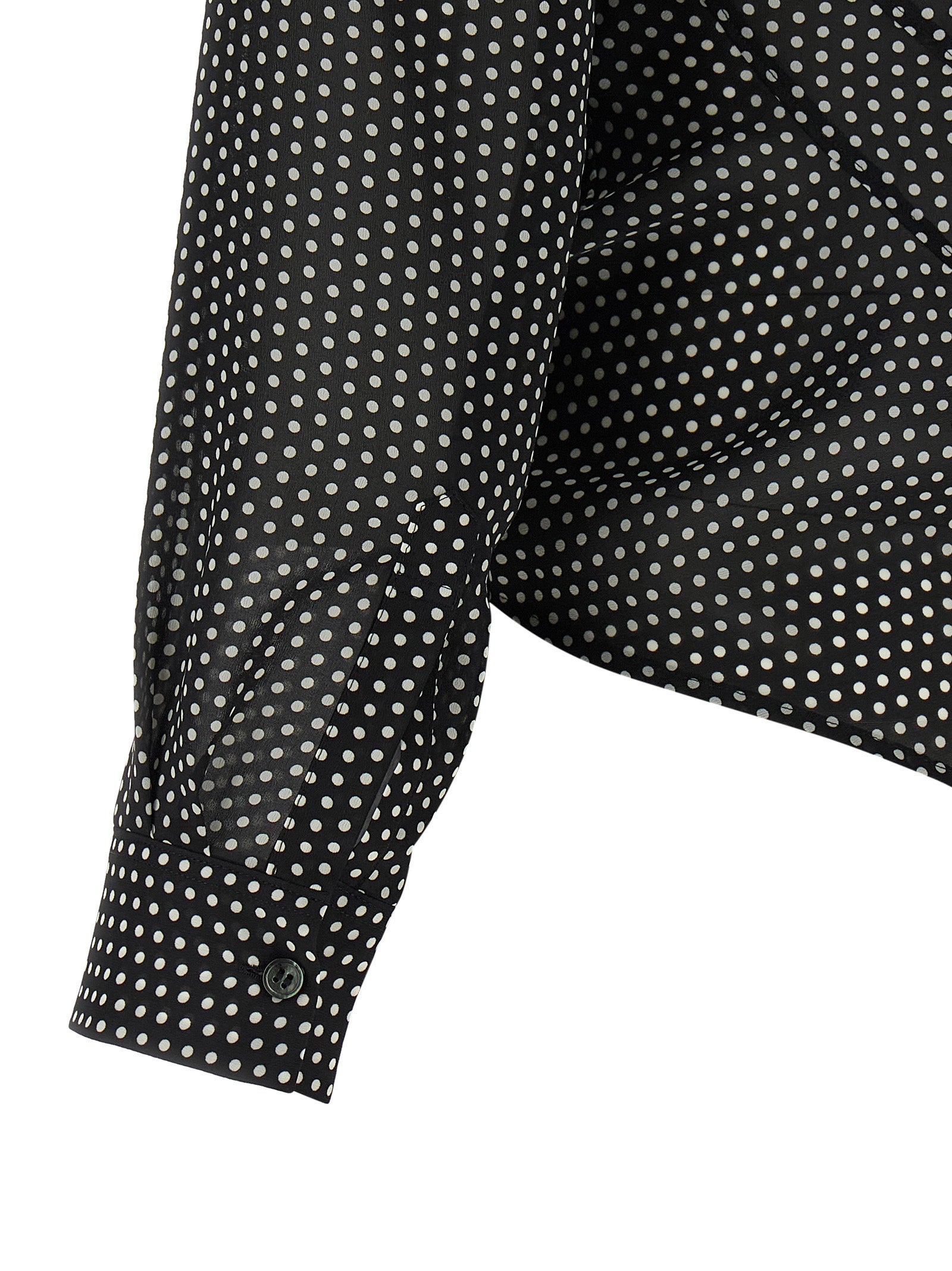 Junya Watanabe Bicolor Polyester Blouse - Exquisite Haute Couture