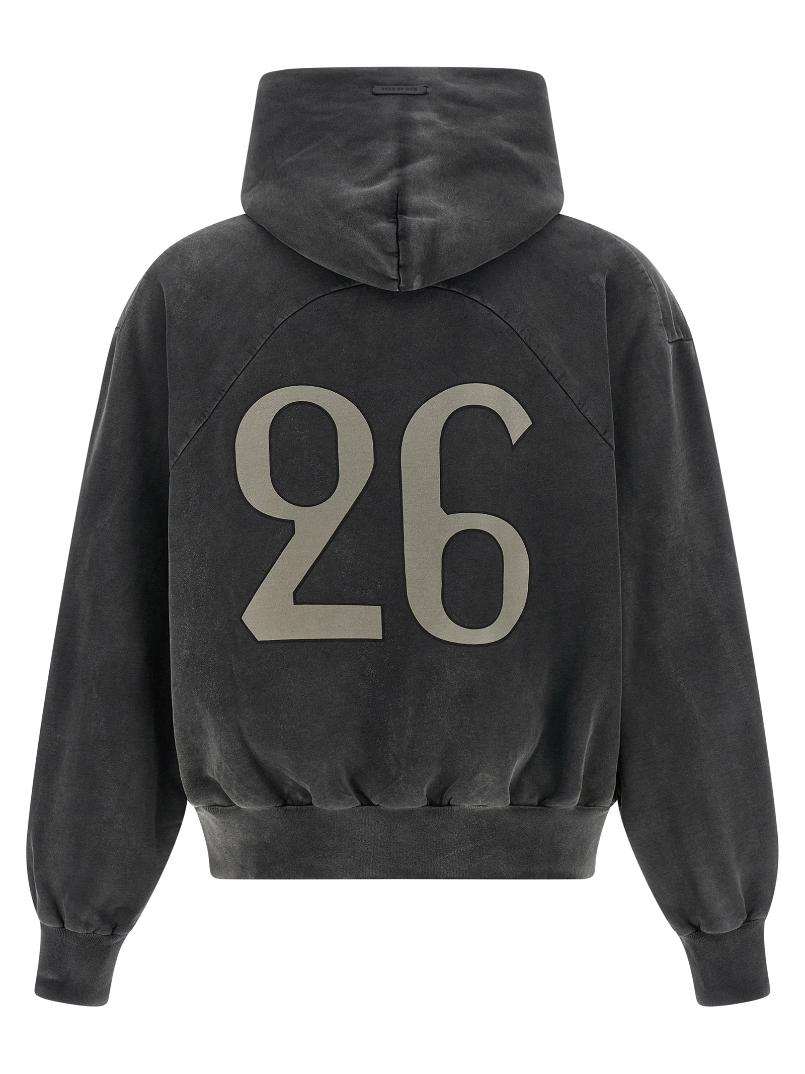 Fear Of God Black Cotton Sweatshirt - Artisanal Luxury Couture
