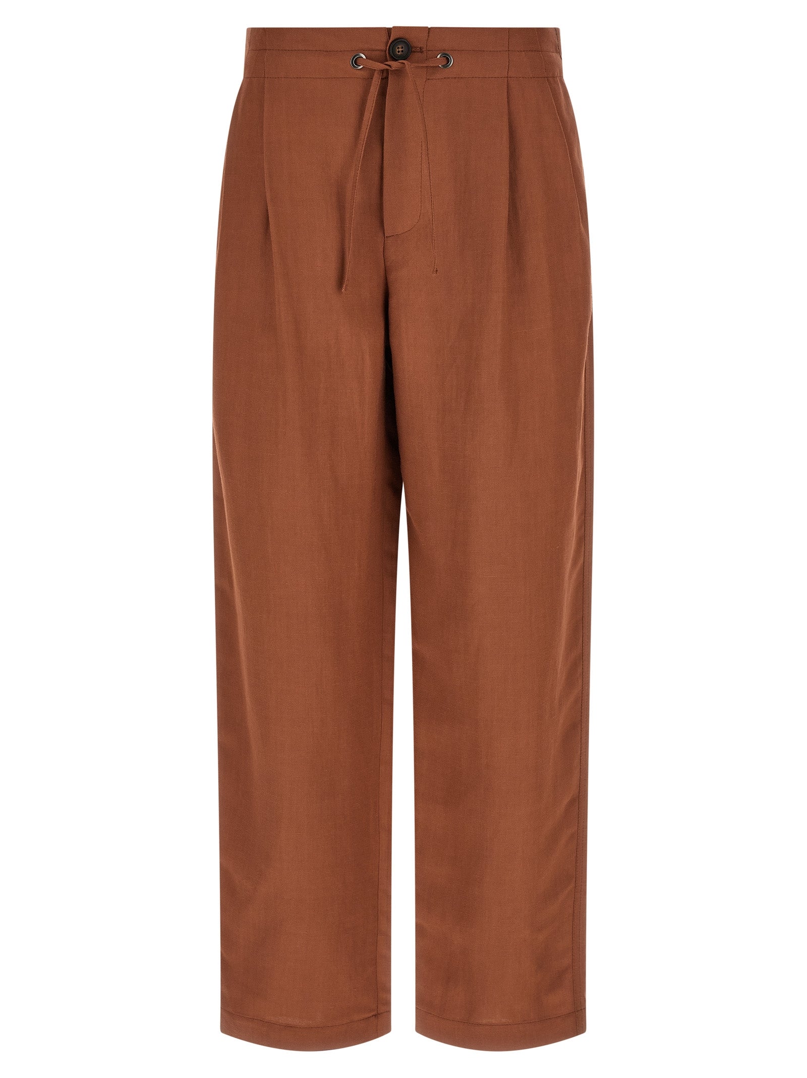 Brunello Cucinelli Multicolor Viscose Casual Pants, Artisanal Elegance