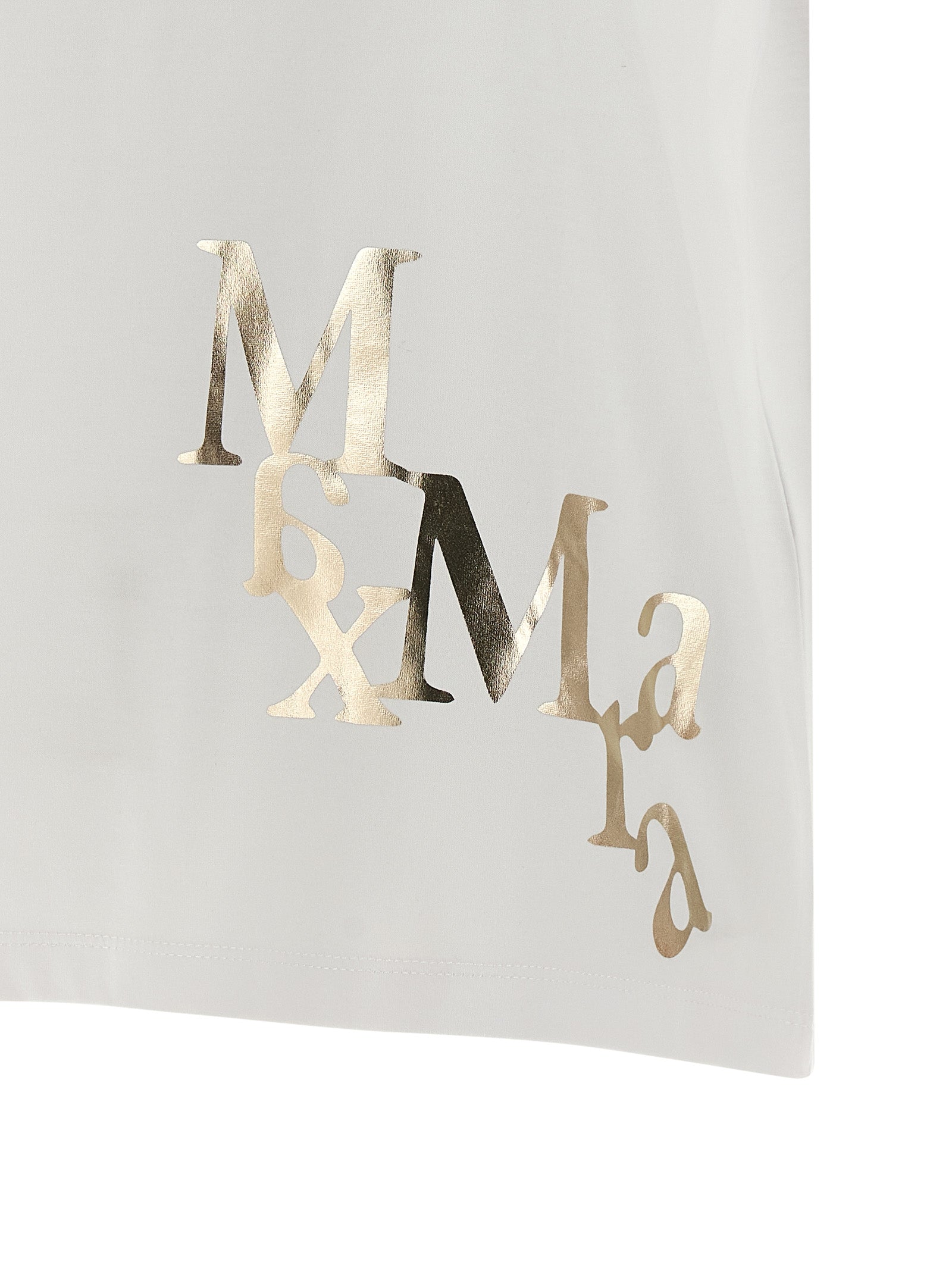 Elevate your style with the S Max Mara Gold Cotton T-Shirt, a luxurious blend of comfort and sophistication, perfect for discerning tastes and timeless elegance.