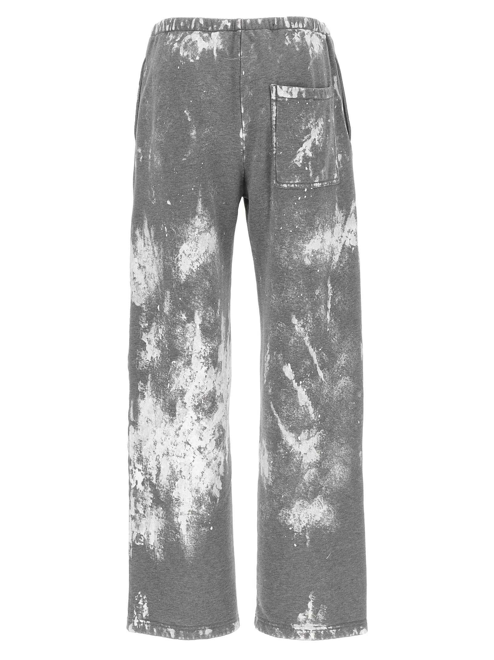 Elevate your wardrobe with MM6 Maison Margiela's gray cotton joggers, where artistic flair meets luxurious comfort, perfect for the discerning individual.
