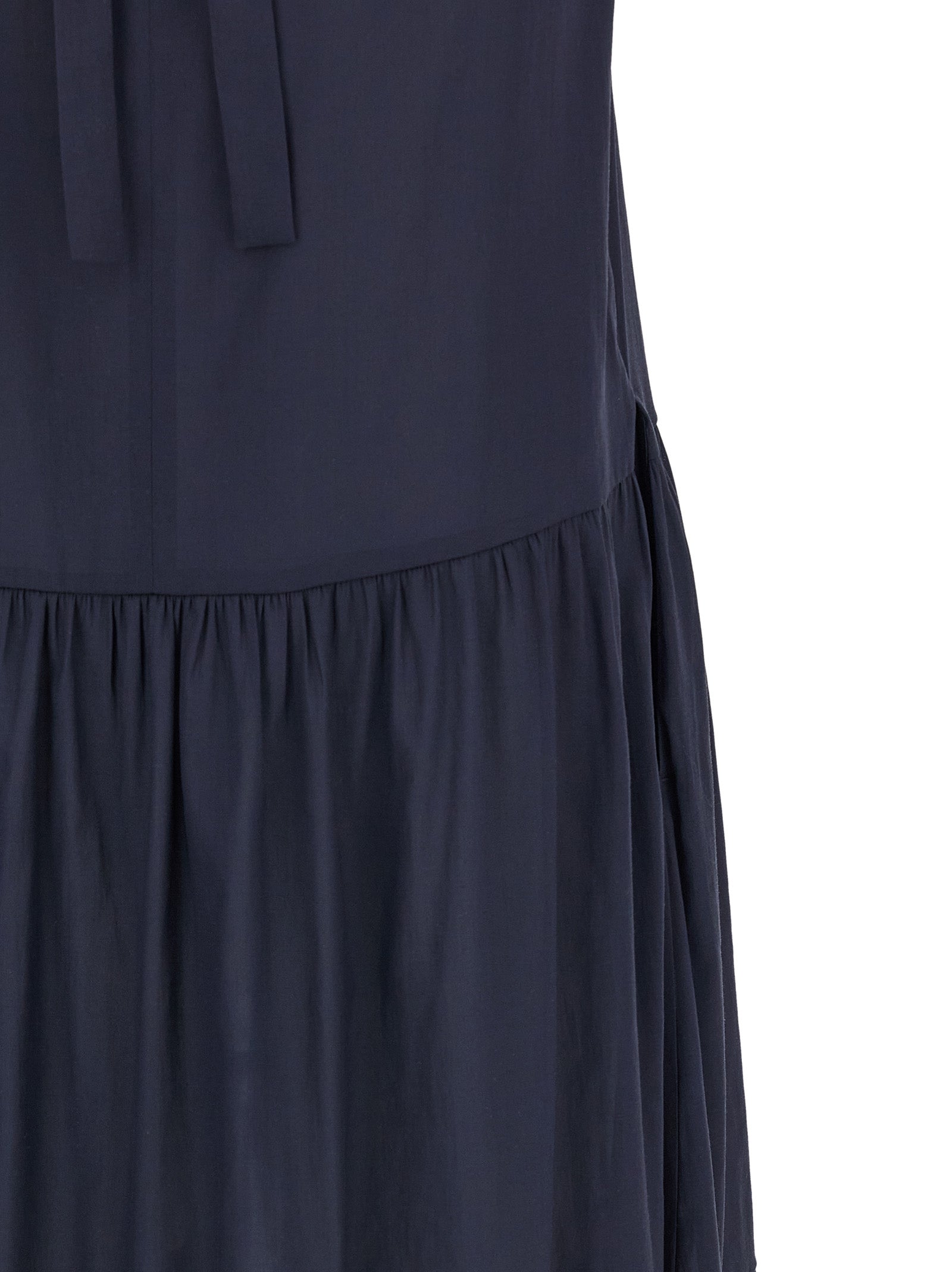 Experience the allure of the Max Mara Blue Acetate Long Dress, a luxurious blend of elegance and comfort, perfect for the discerning fashionista.