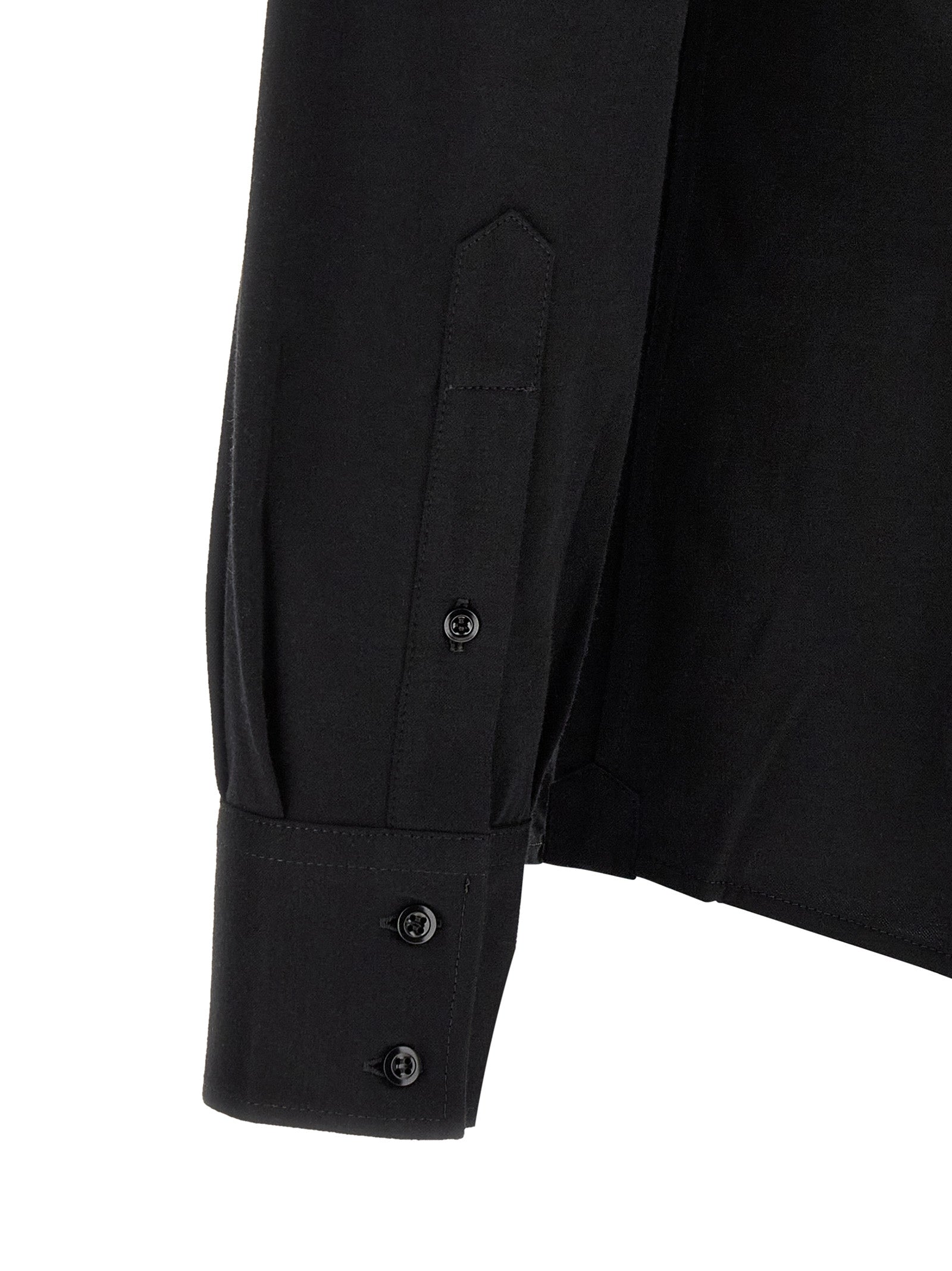 Brunello Cucinelli Black Cotton Blouse - Timeless Italian Elegance