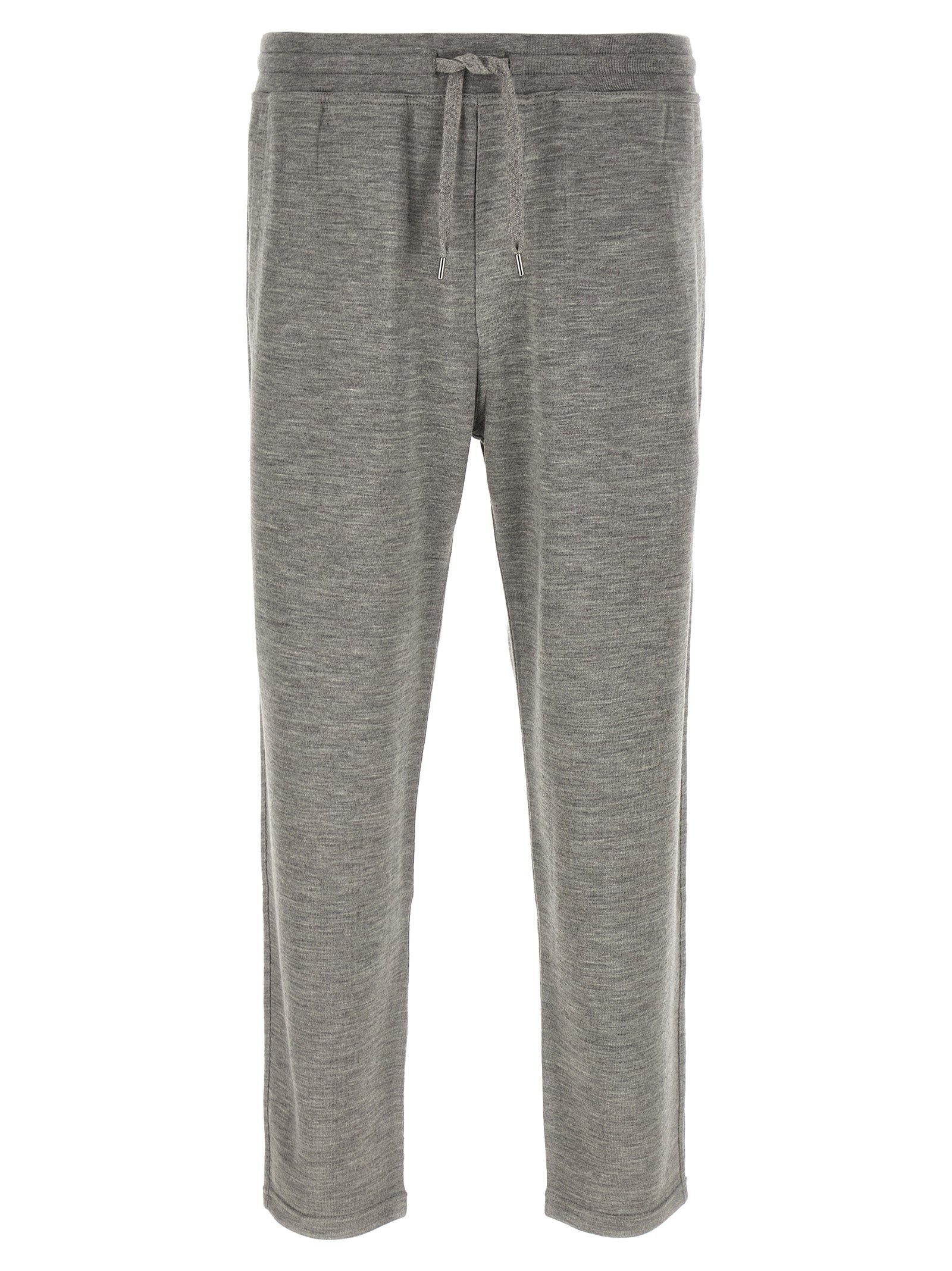 Brunello Cucinelli Gray Cashmere Joggers - Luxurious Couture Comfort