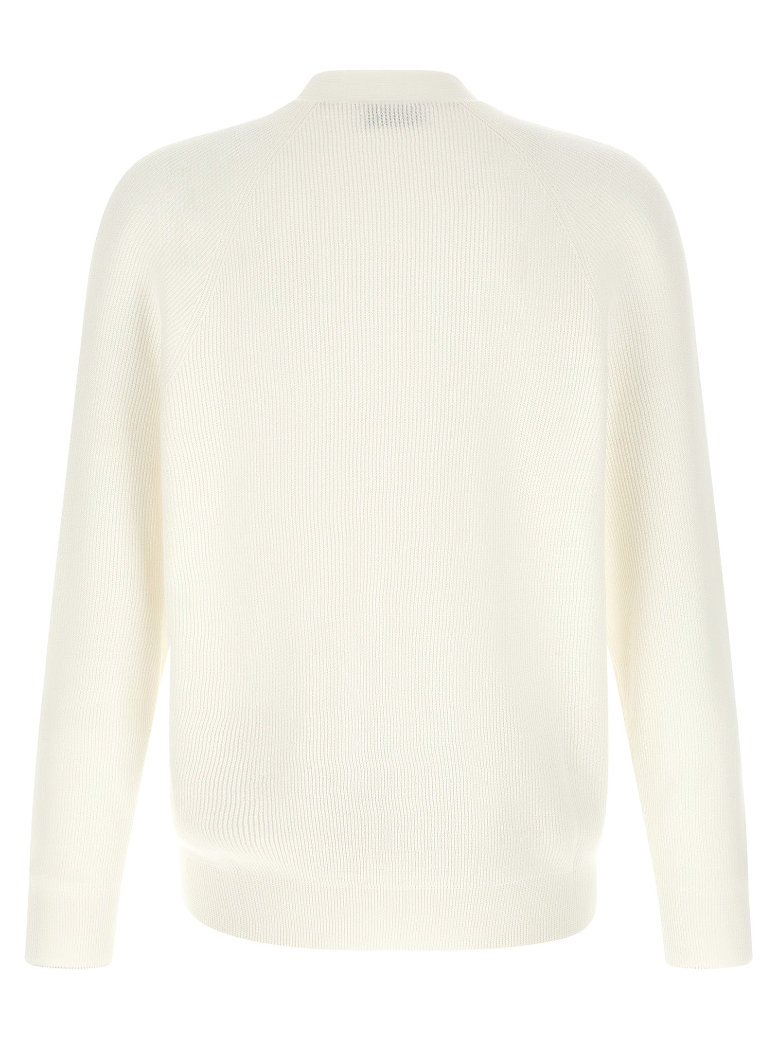 Elevate your wardrobe with the Brunello Cucinelli White Cotton Cardigan, a masterpiece of Italian craftsmanship that embodies timeless luxury and sophistication.