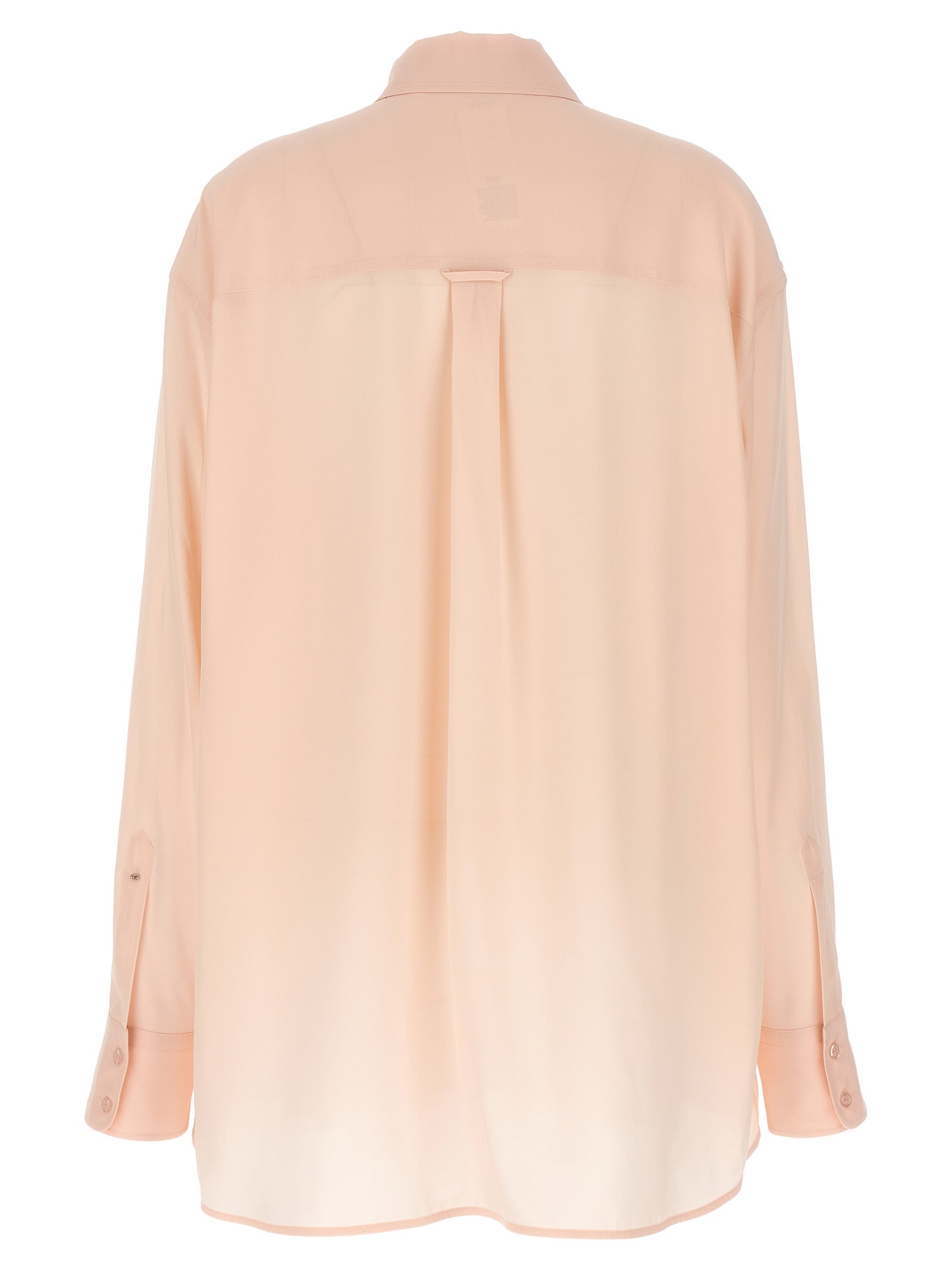 Indulge in the opulence of the Sportmax Multicolor Silk Blouse, a luxurious 100% silk crêpe de Chine piece that redefines elegance for discerning tastes.