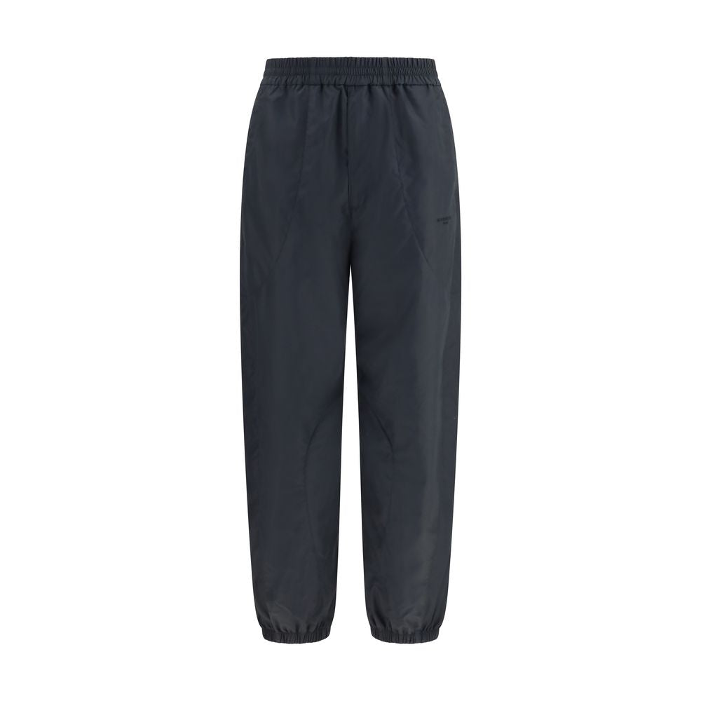 Givenchy Black Cotton Joggers - Luxurious Couture Comfort