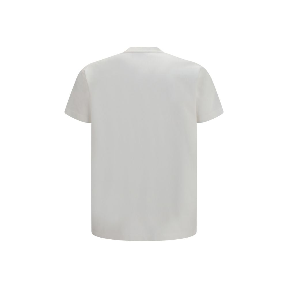 Dsquared² White Cotton T-Shirt - Designer Casual Luxury