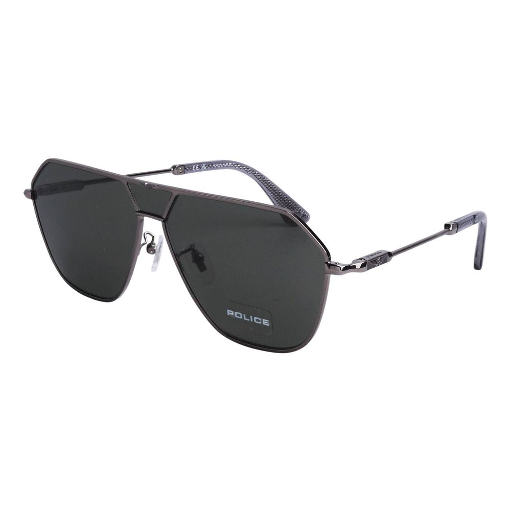 Police Purple Metal Sunglasses - Artisanal Luxury Eyewear