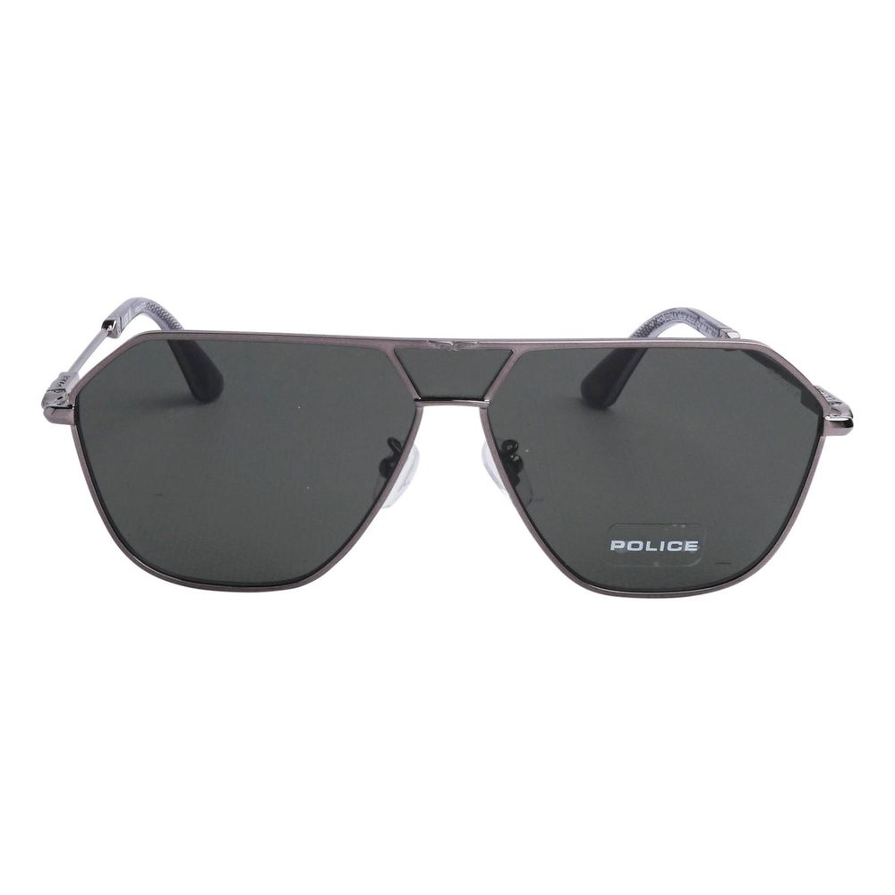 Police Purple Metal Sunglasses - Artisanal Luxury Eyewear