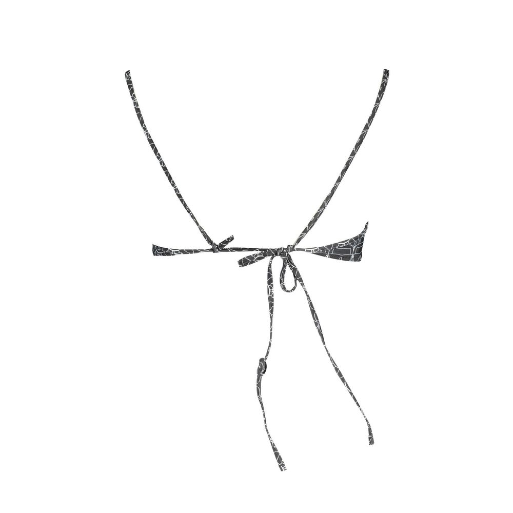 Experience the epitome of elegance with the Karl Lagerfeld Black Polyester Women's Swimsuit, a luxurious blend of comfort and sophistication for the discerning individual.