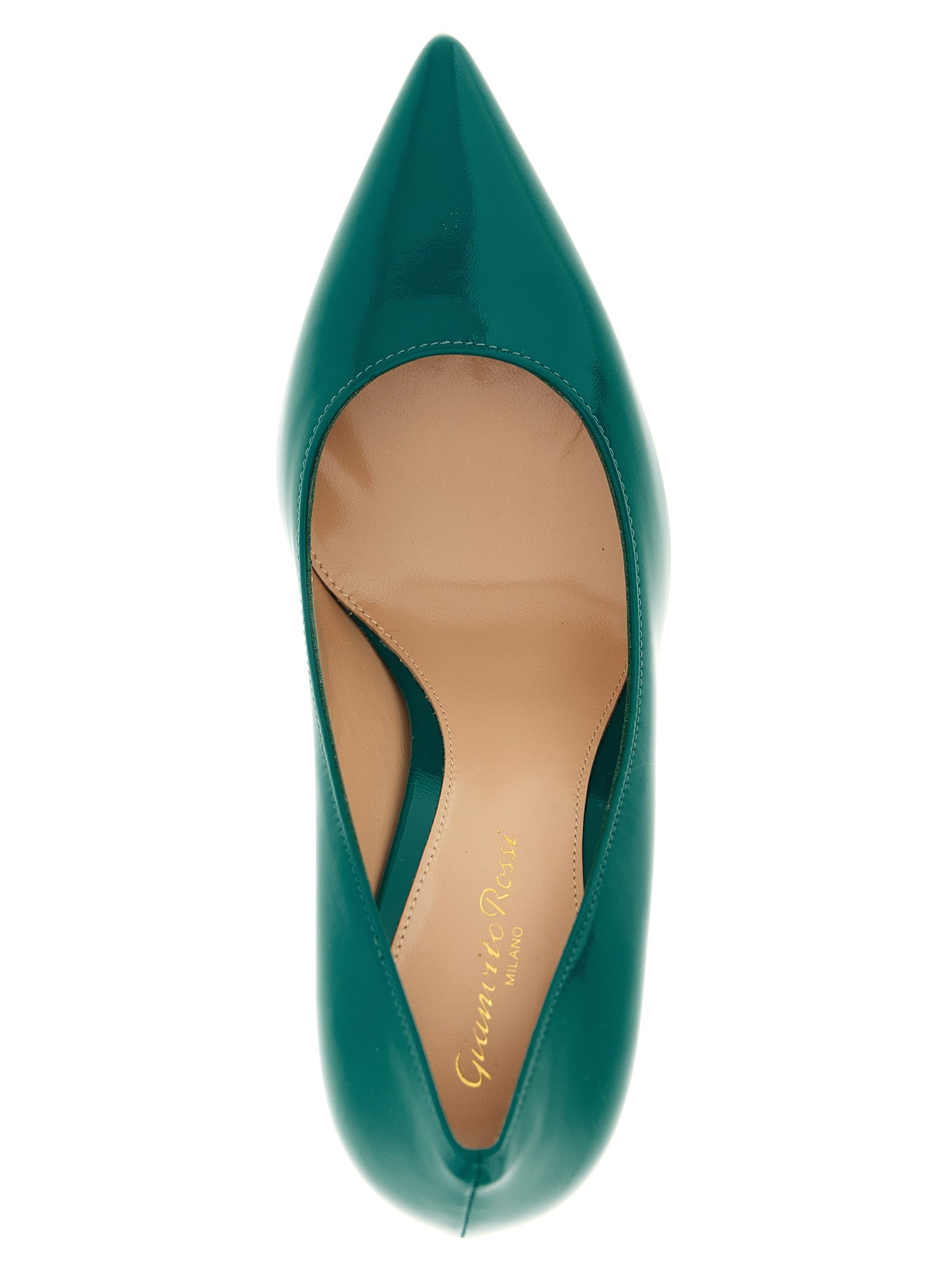 Step into the realm of luxury with Gianvito Rossi's Bicolor Lamb Leather High Heel Pumps, where exquisite craftsmanship meets bold elegance, perfect for any sophisticated wardrobe.