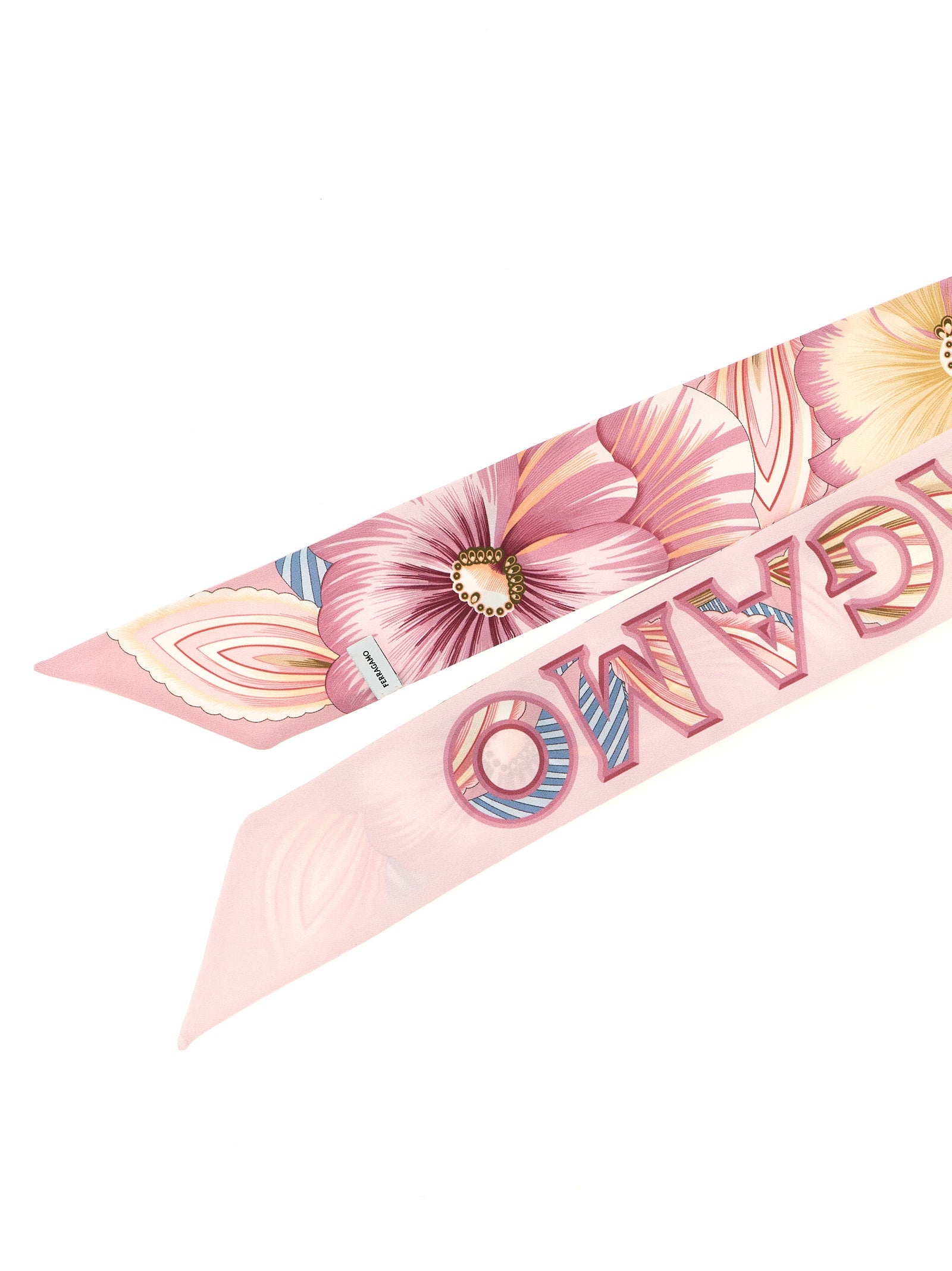 Elevate your style with the Ferragamo Multicolor Silk Foulard, a luxurious 100% silk accessory that embodies timeless elegance and exquisite Italian craftsmanship.