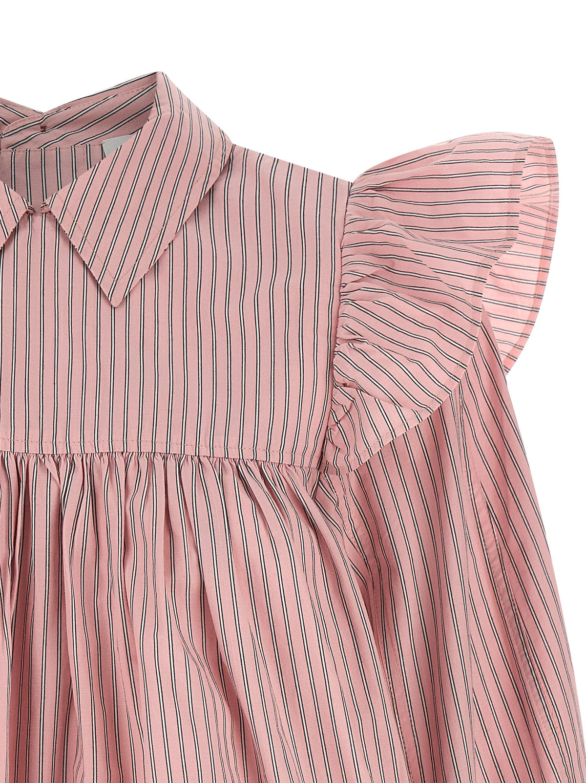 Ganni Multicolor Organic Cotton Blouse - Timeless Luxury Elegance