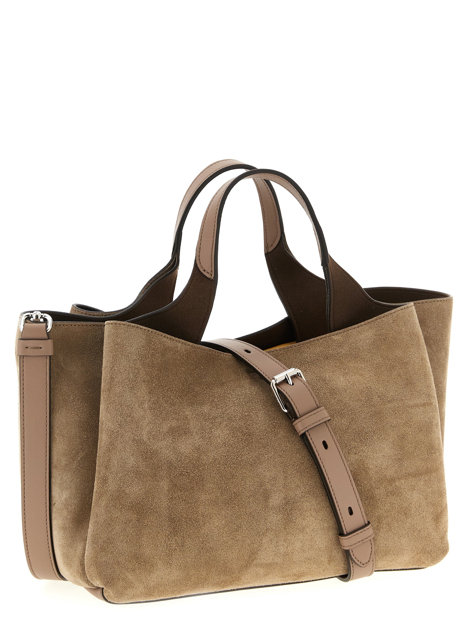 Tod's Beige Calfskin Handbag