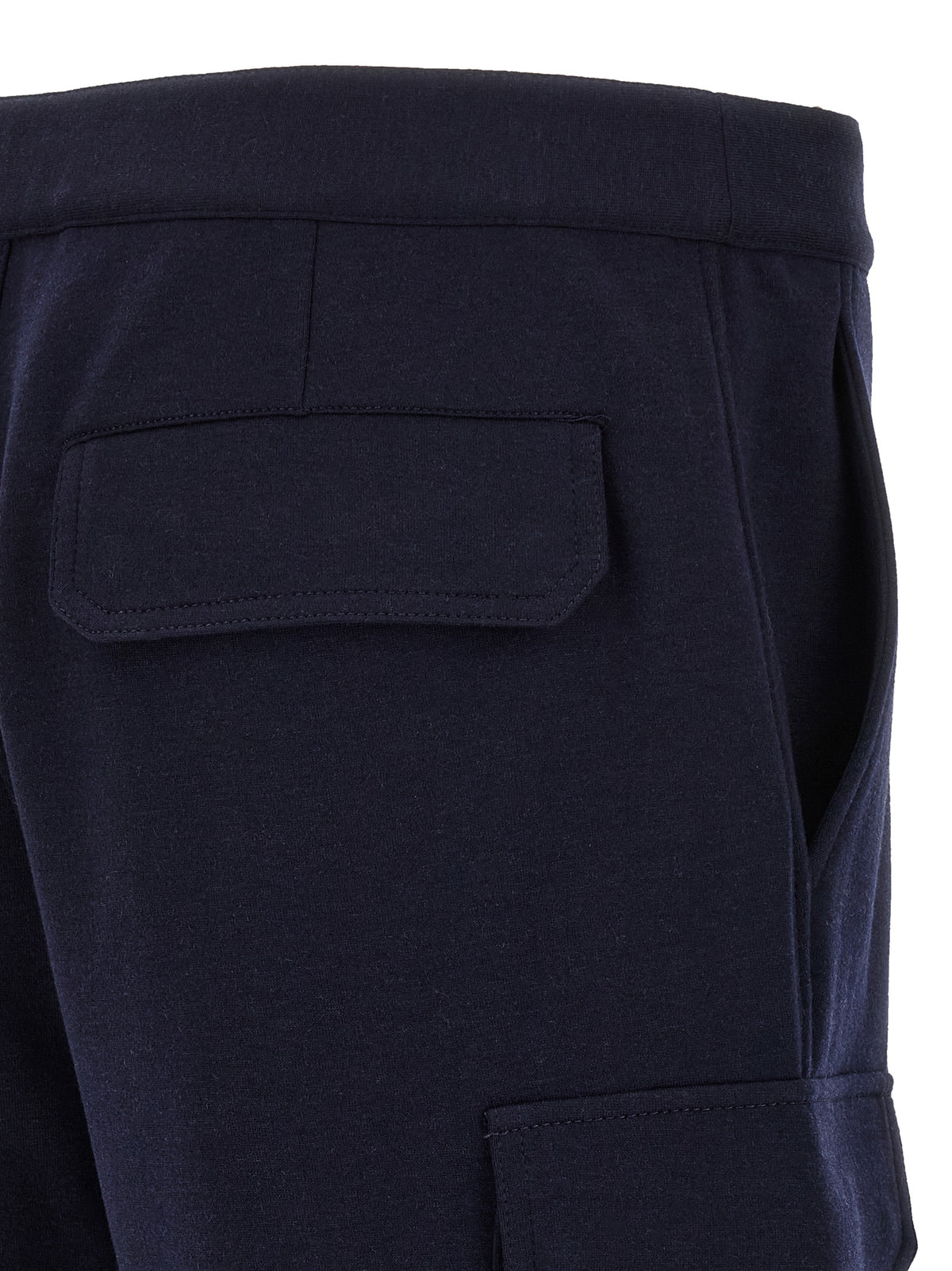 Brunello Cucinelli Blue Cotton Bermuda Shorts - Luxury Craftsmanship
