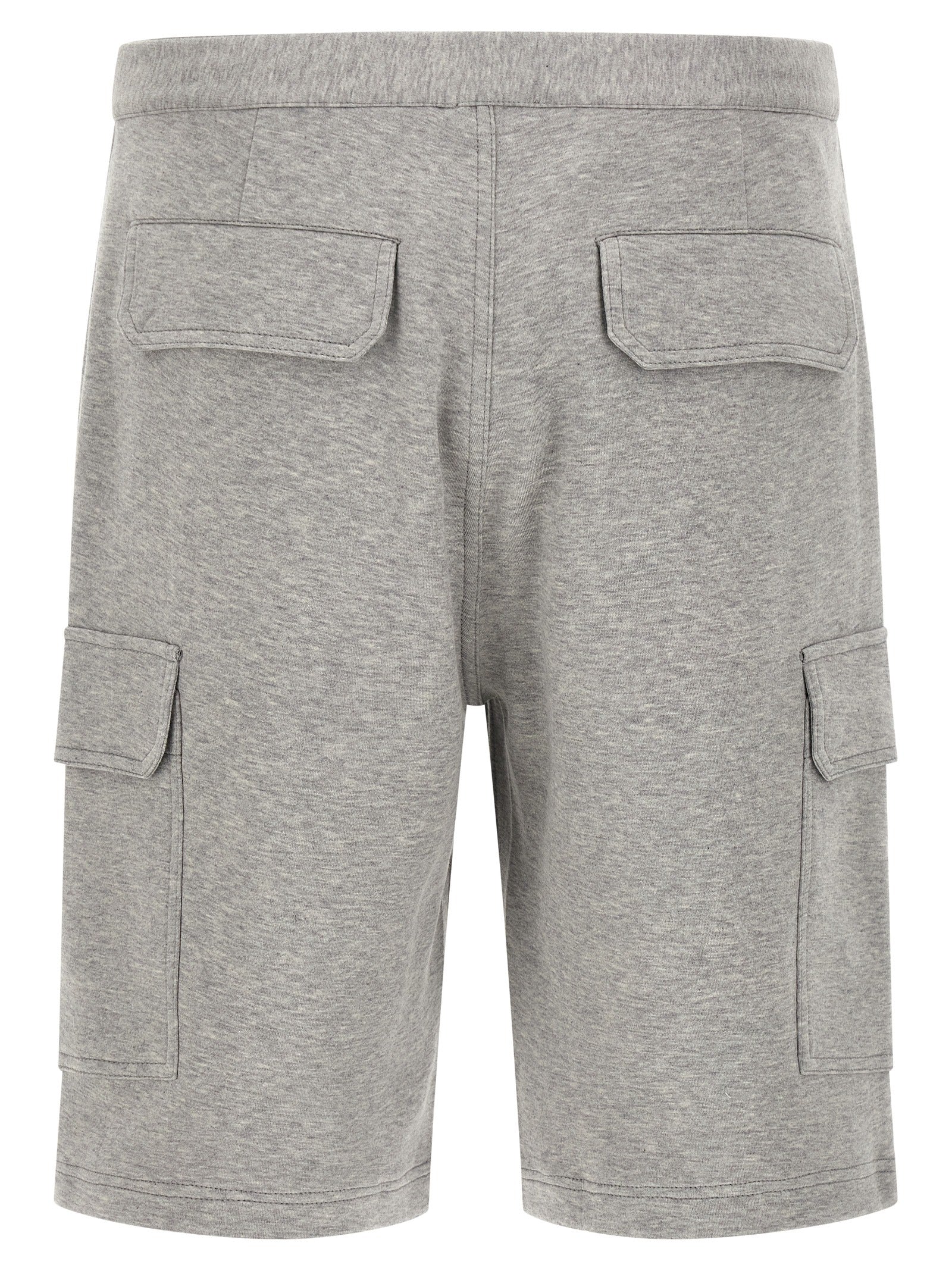 Experience the exquisite elegance of Brunello Cucinelli Gray Cotton Bermuda Shorts, where luxurious craftsmanship meets timeless style, perfect for the discerning individual.