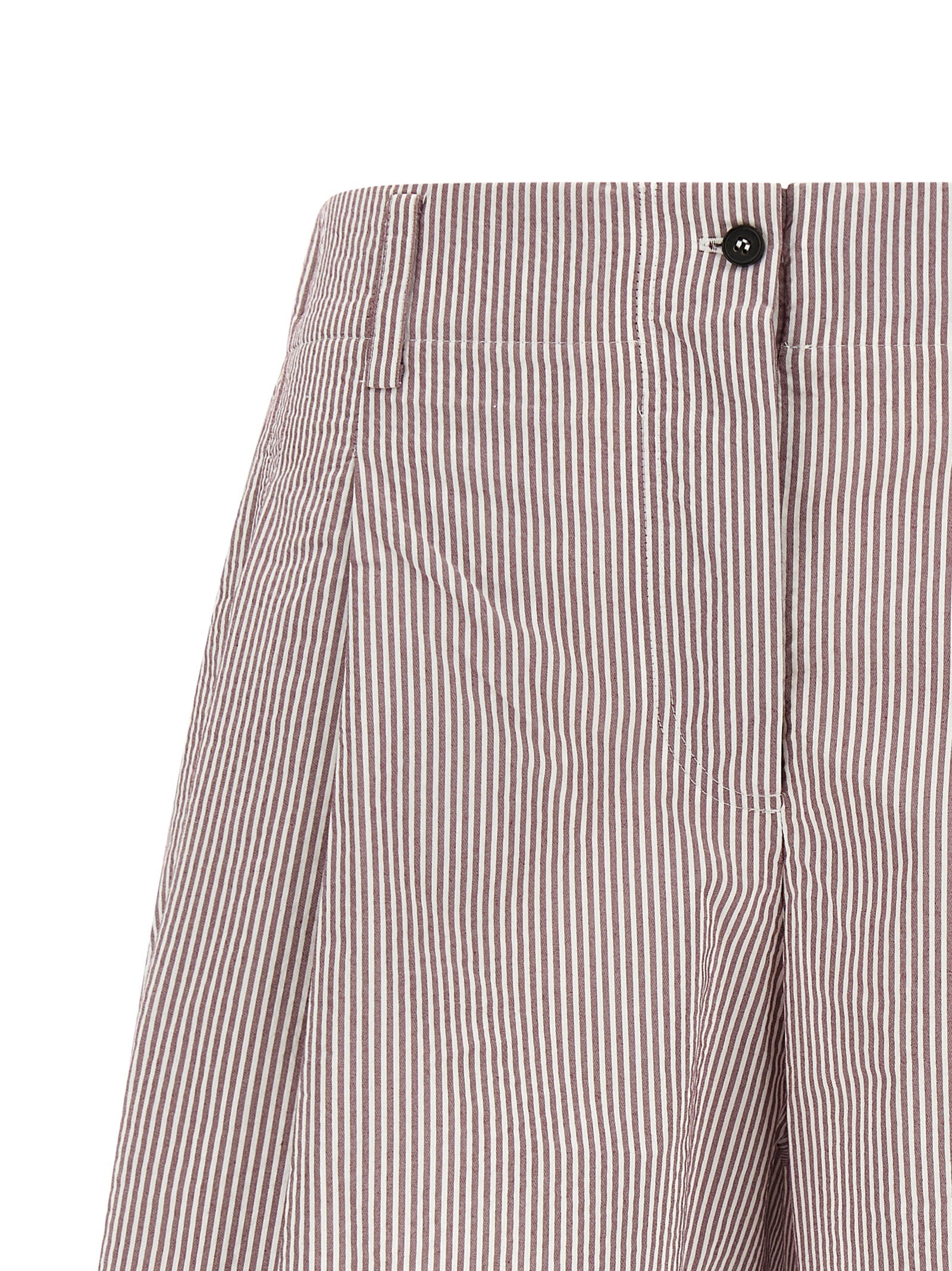 Brunello Cucinelli Multicolor Cotton Bermuda Shorts - Luxury Fashion