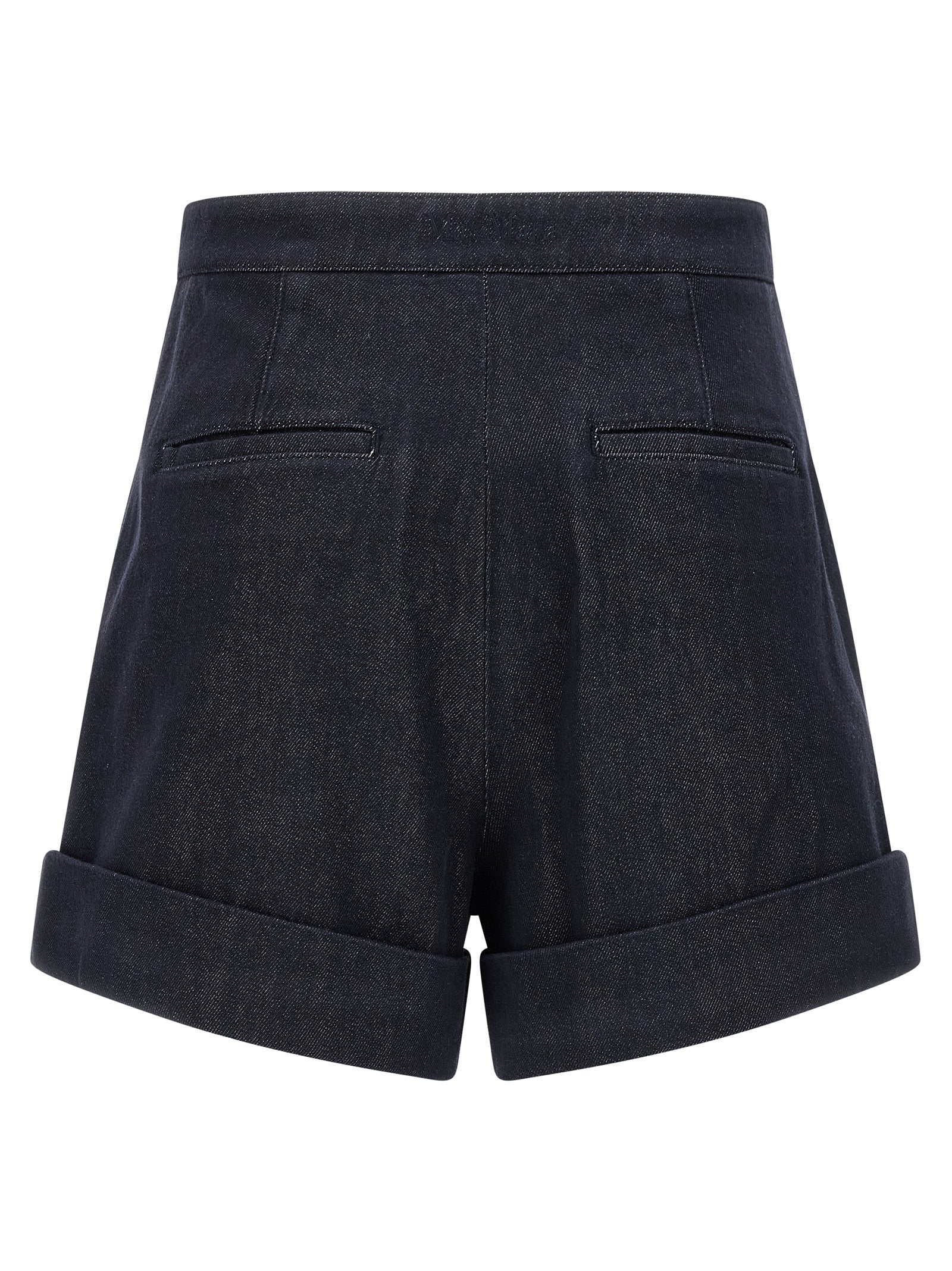 Experience the allure of Max Mara's Blue Cotton Bermuda Shorts, where exquisite craftsmanship meets timeless elegance for the discerning individual.