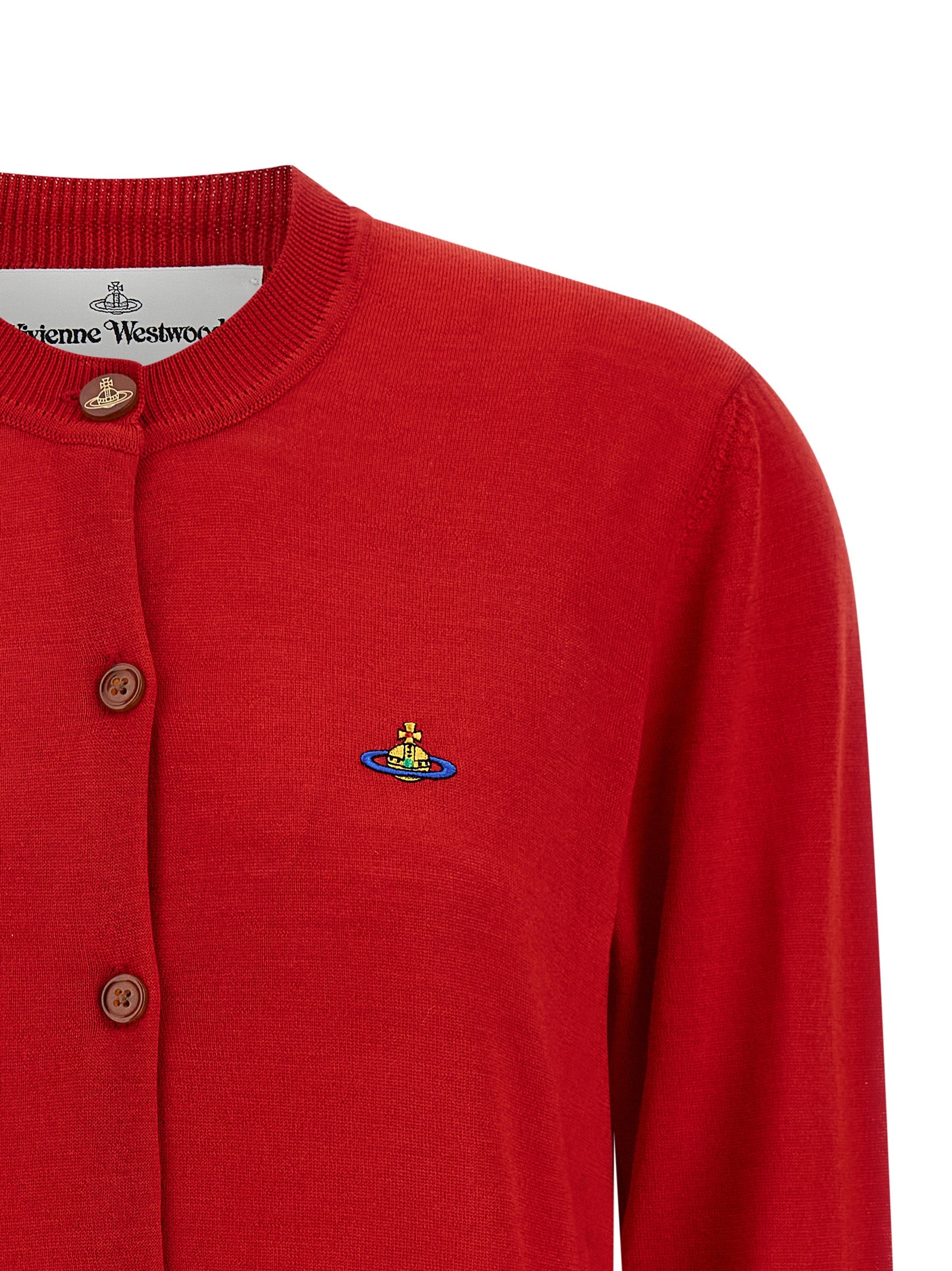 Vivienne Westwood Multicolor Wool Cardigan - Exquisite Italian Luxury