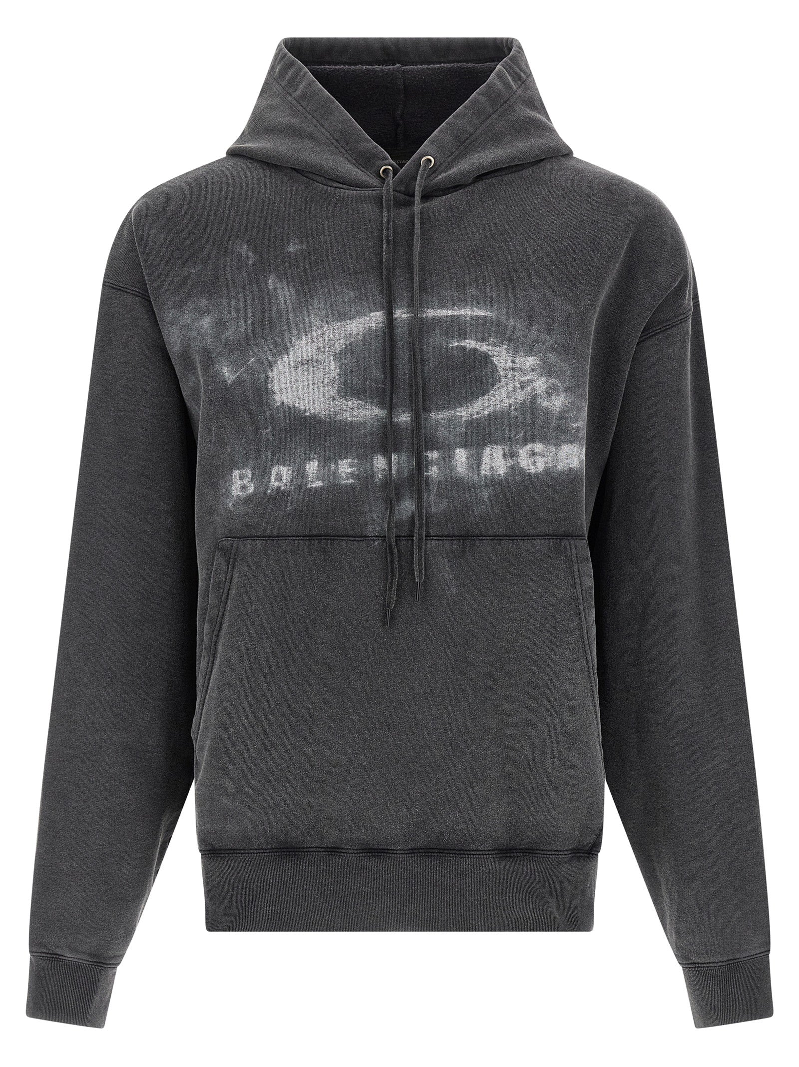 Balenciaga Bicolor Cotton Sweatshirt | Artisanal Luxury Fashion