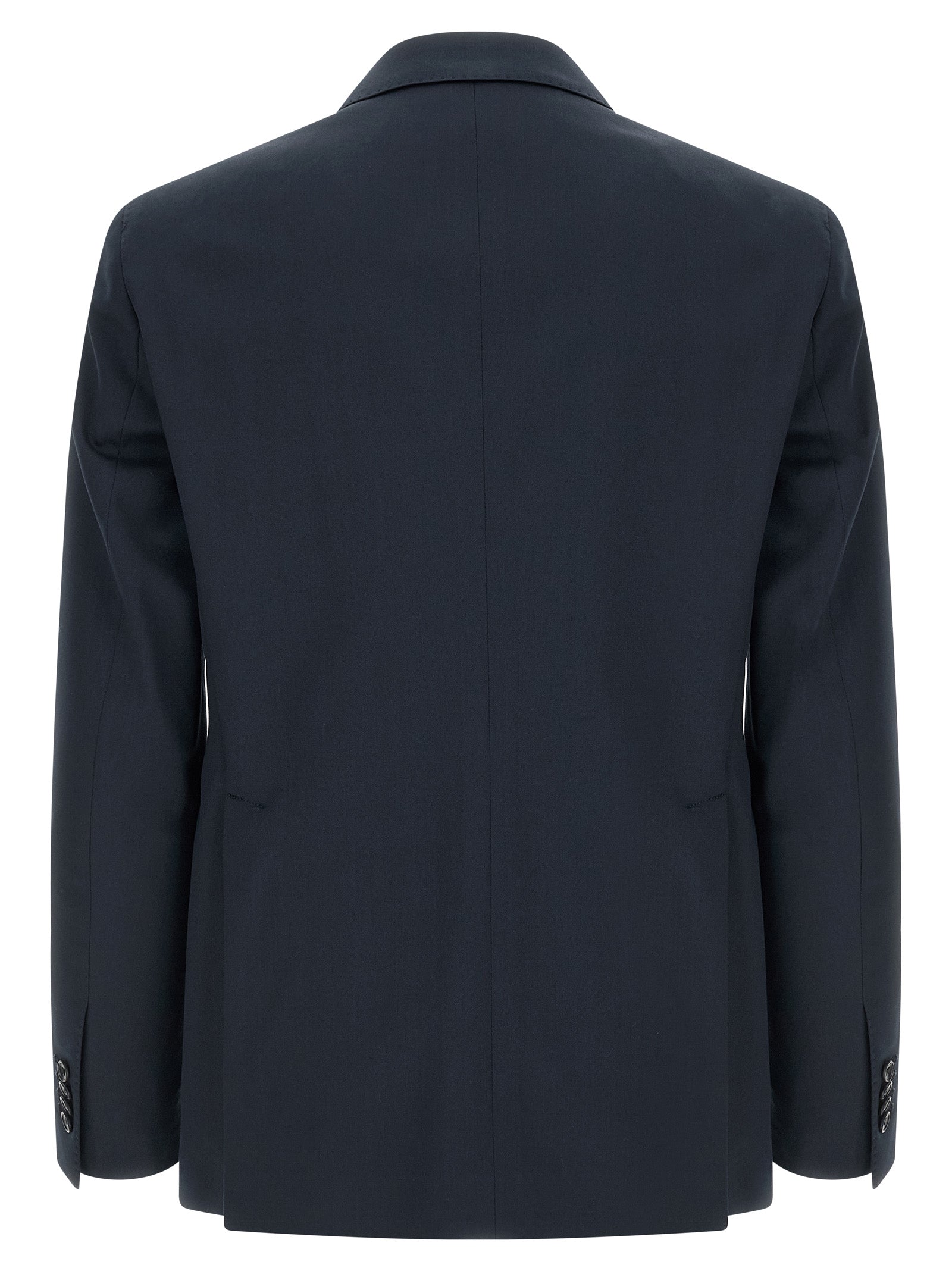 Elevate your presence with the TAGLIATORE Blue Virgin Wool Two-Piece Suit, a masterpiece of Italian craftsmanship that embodies luxury and sophistication for every discerning individual.