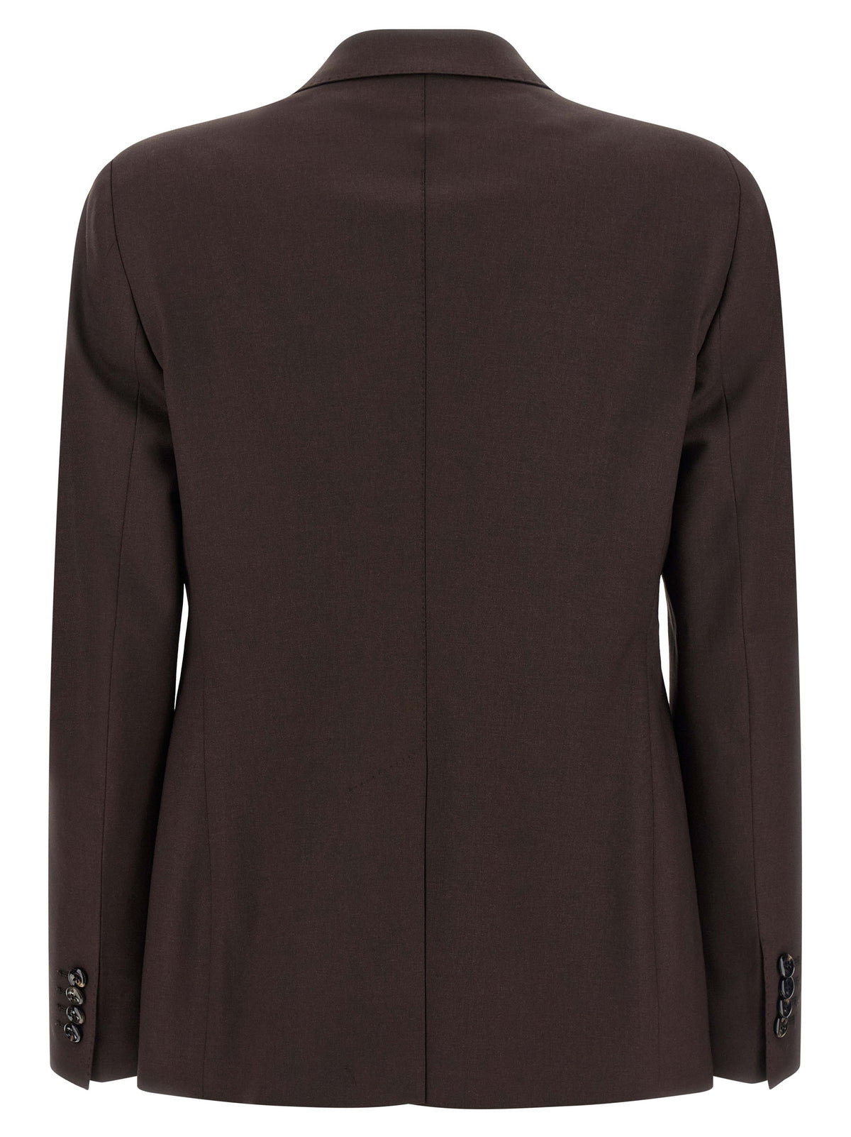 Tagliatore Brown Virgin Wool Blazer - Timeless Luxury Elegance