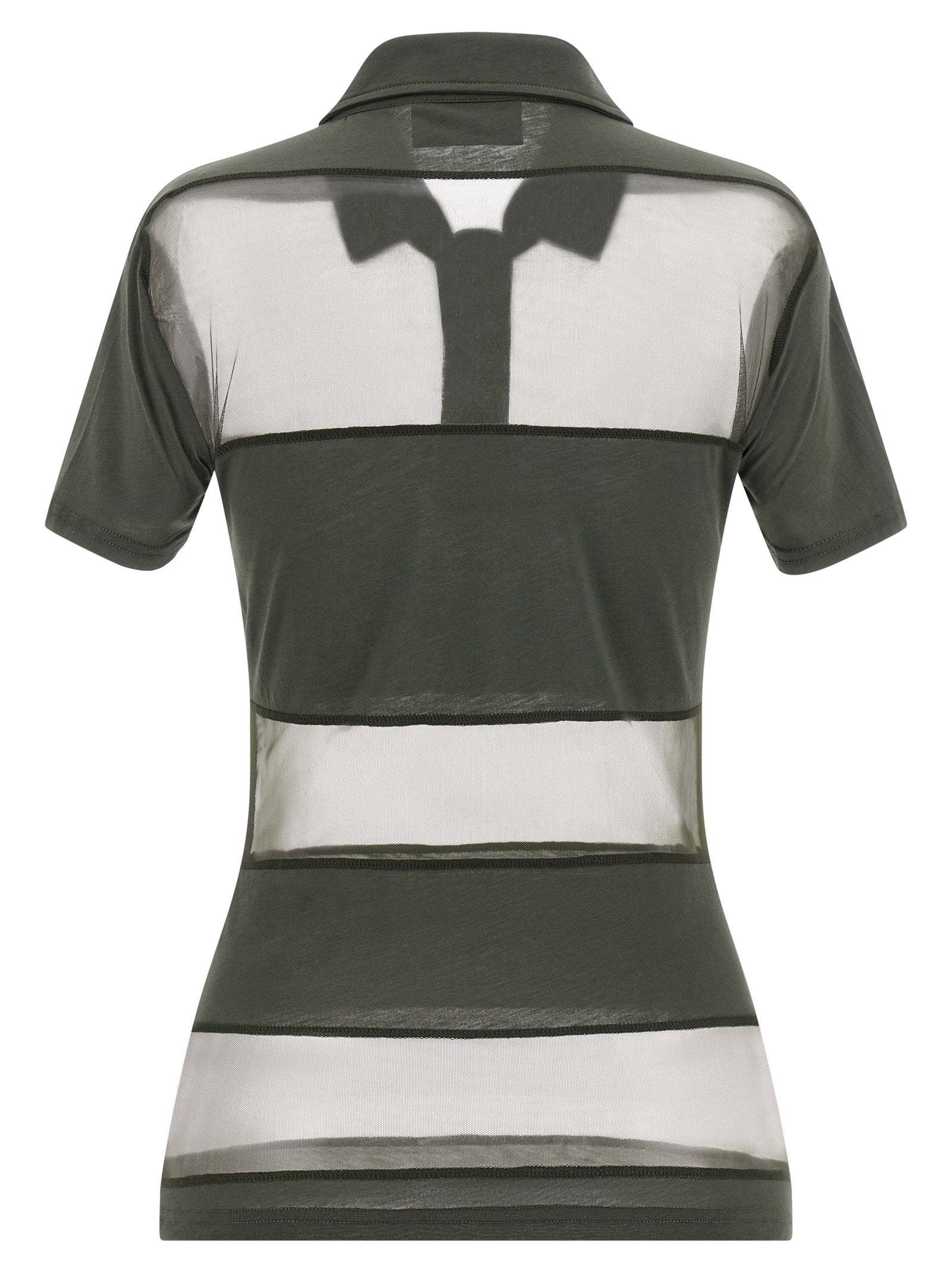 Coperni Bicolor Cotton Polo Shirt