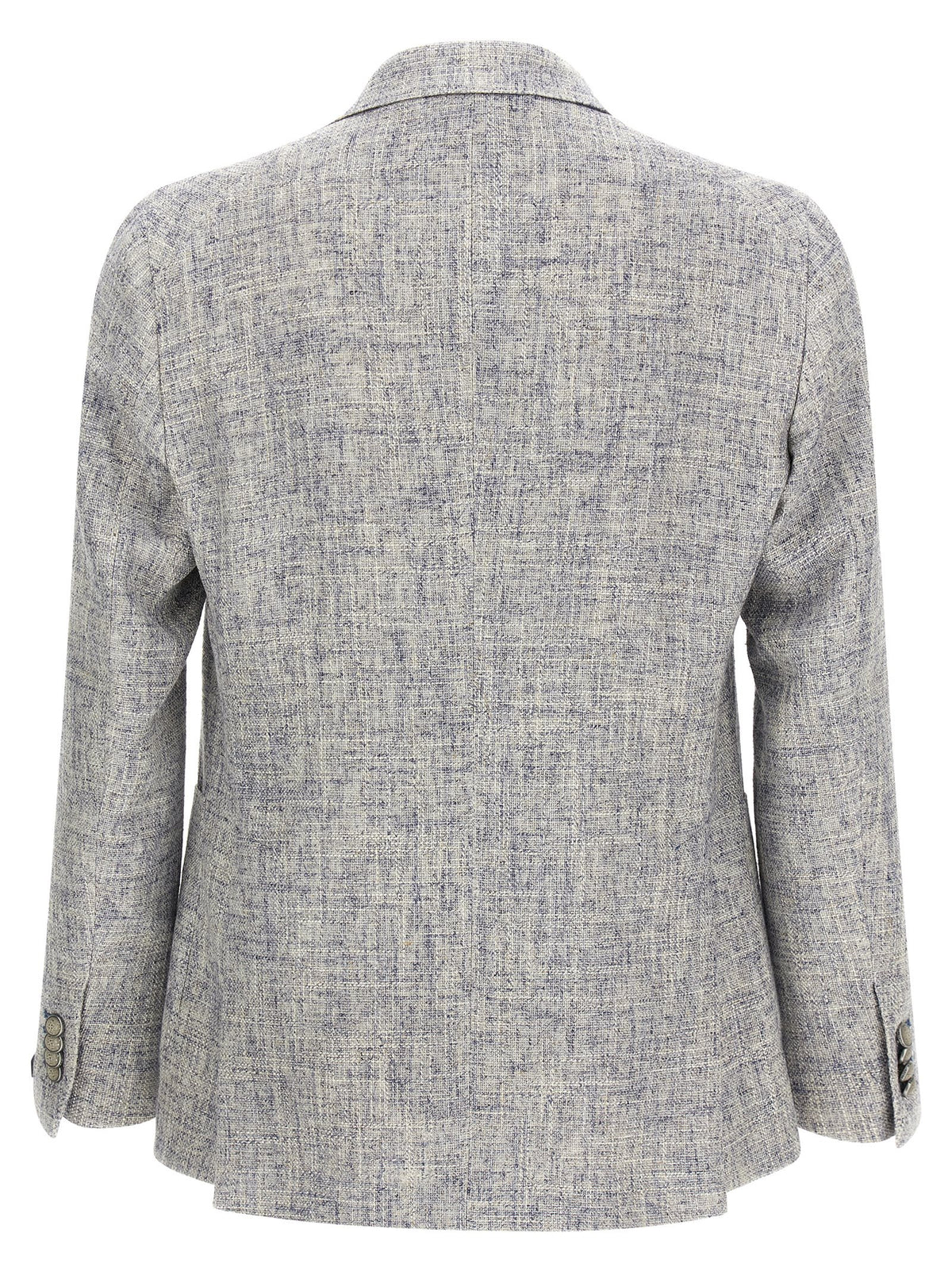 Tagliatore Blue Viscose Blazer - Luxury Couture Elegance