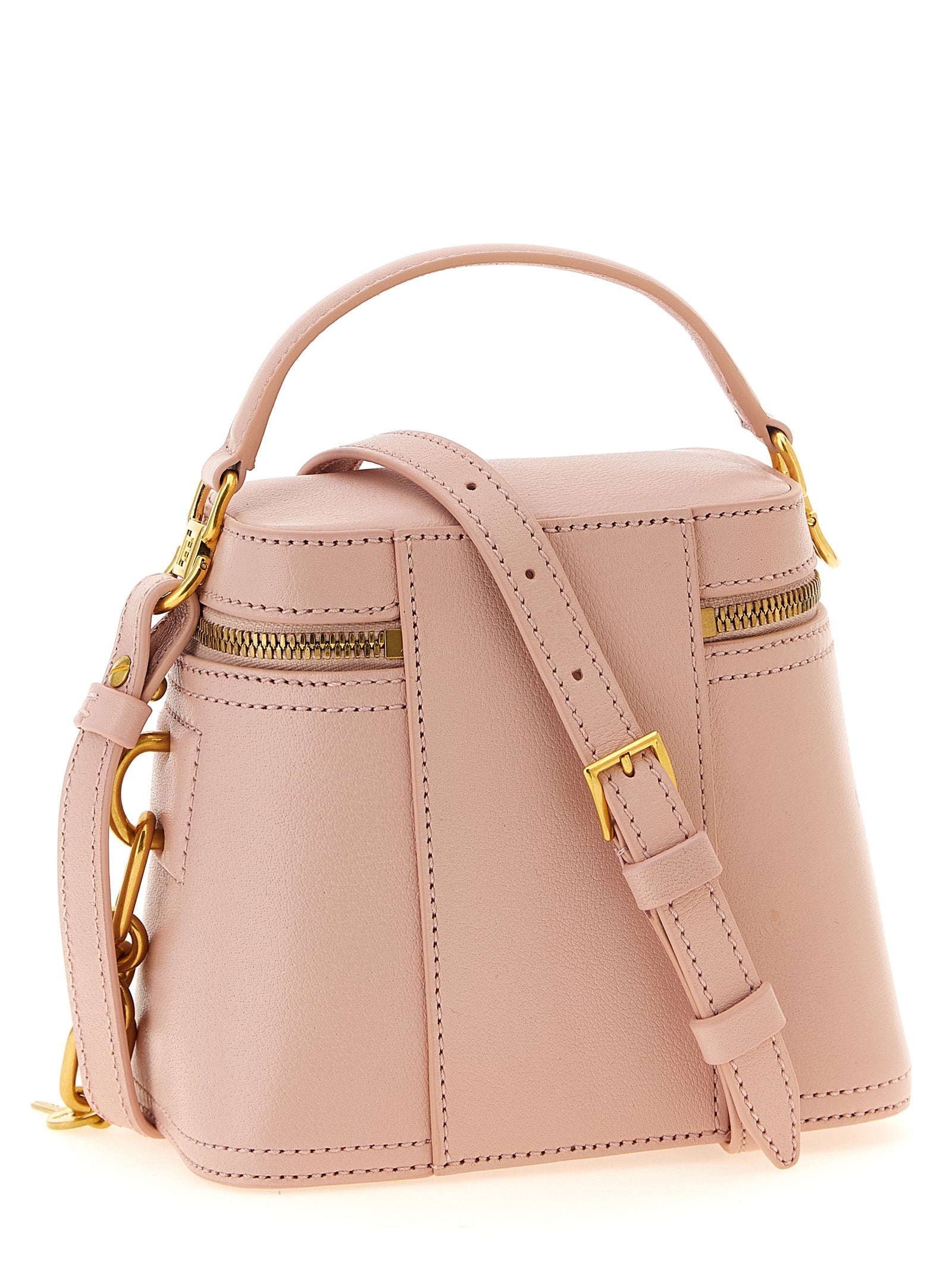 Elevate your style with the Balmain Multicolor Calfskin Handbag, a luxurious embodiment of craftsmanship and sophistication, perfect for the discerning connoisseur.