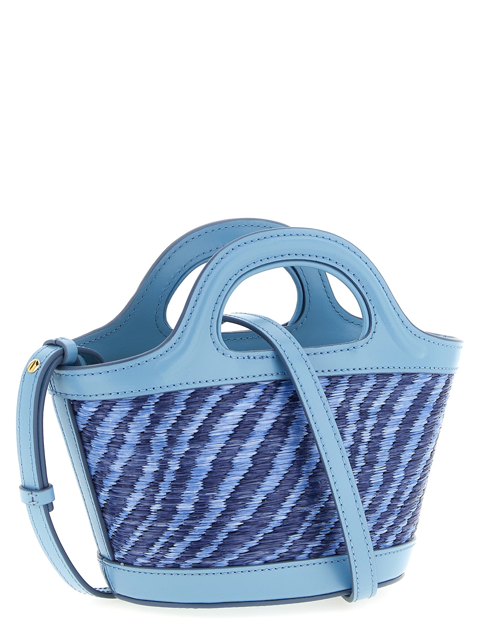 Marni Blue Polyamide Handbag