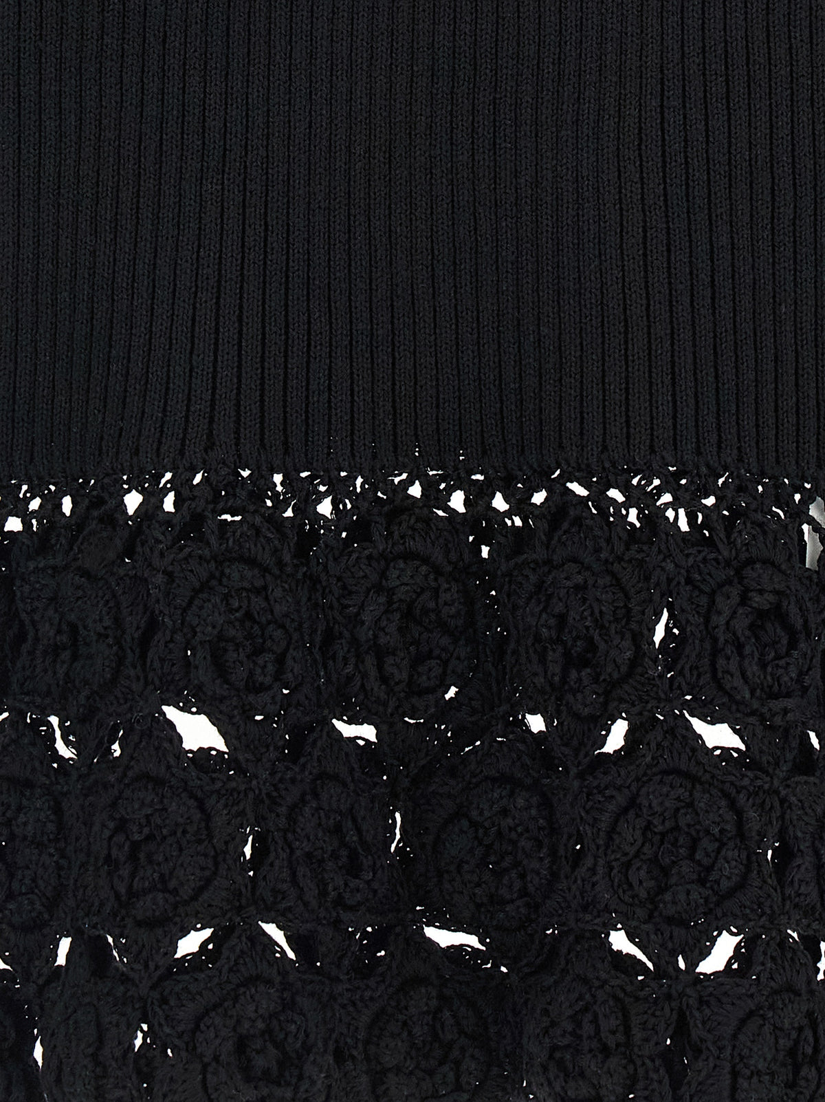 Ganni Black Organic Cotton Sleeveless Jacket - Sustainable Luxury