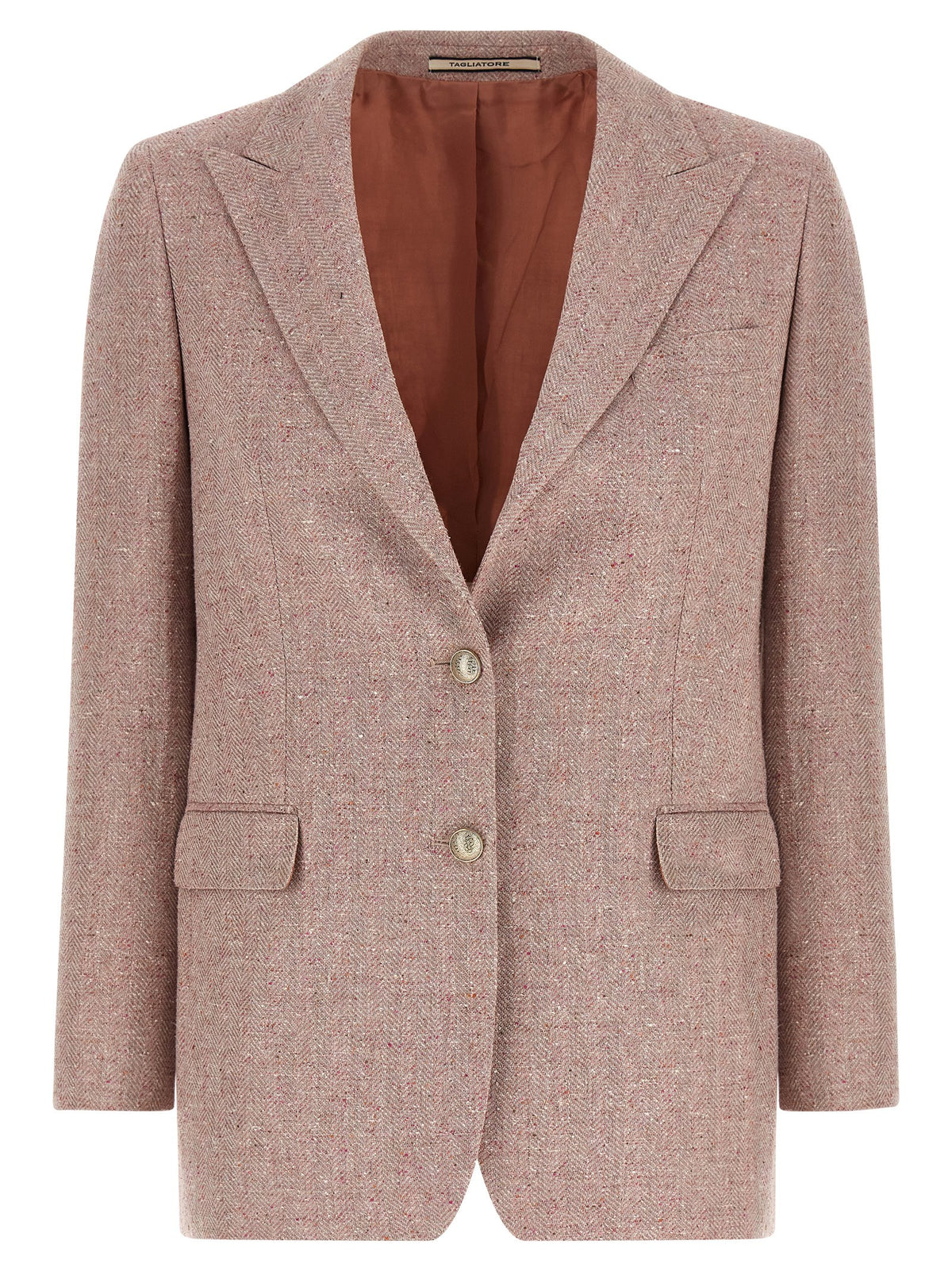 Tagliatore Multicolor Cotton Blazer – Exquisite Artisanal Luxury