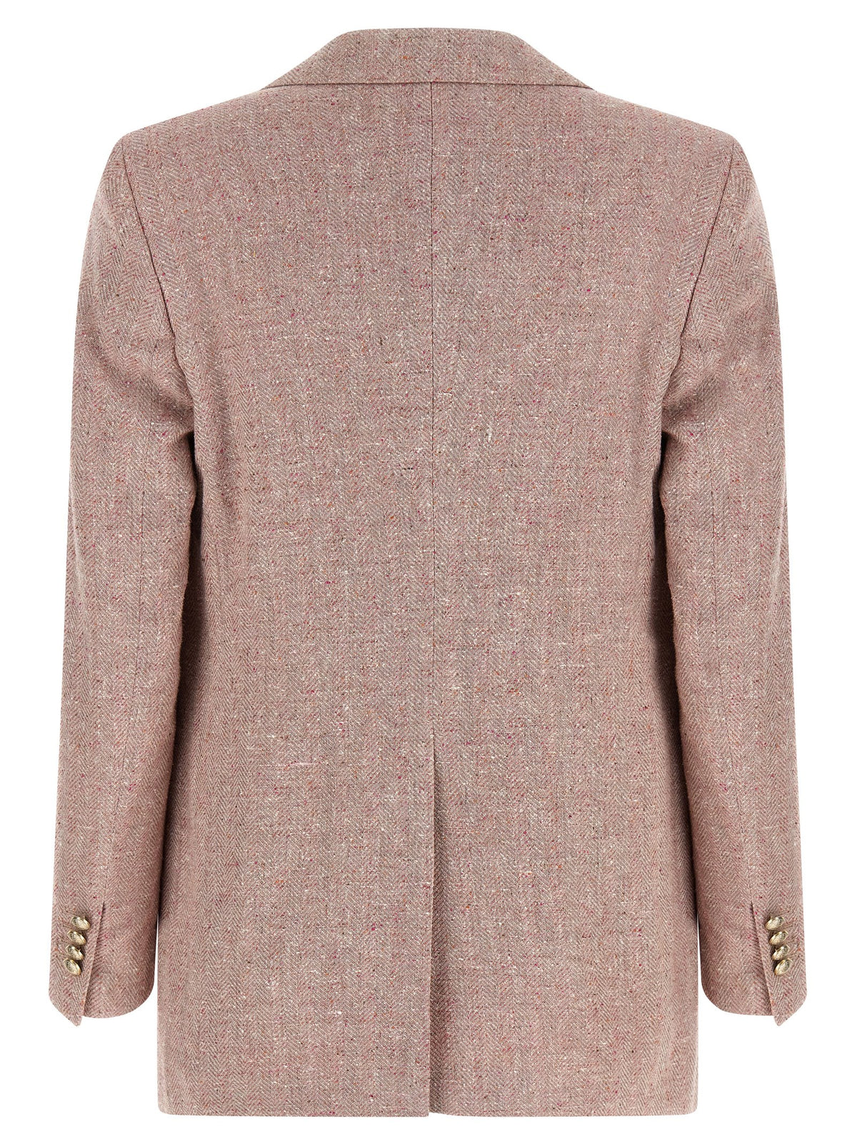 Tagliatore Multicolor Cotton Blazer – Artisanal Luxury Fashion