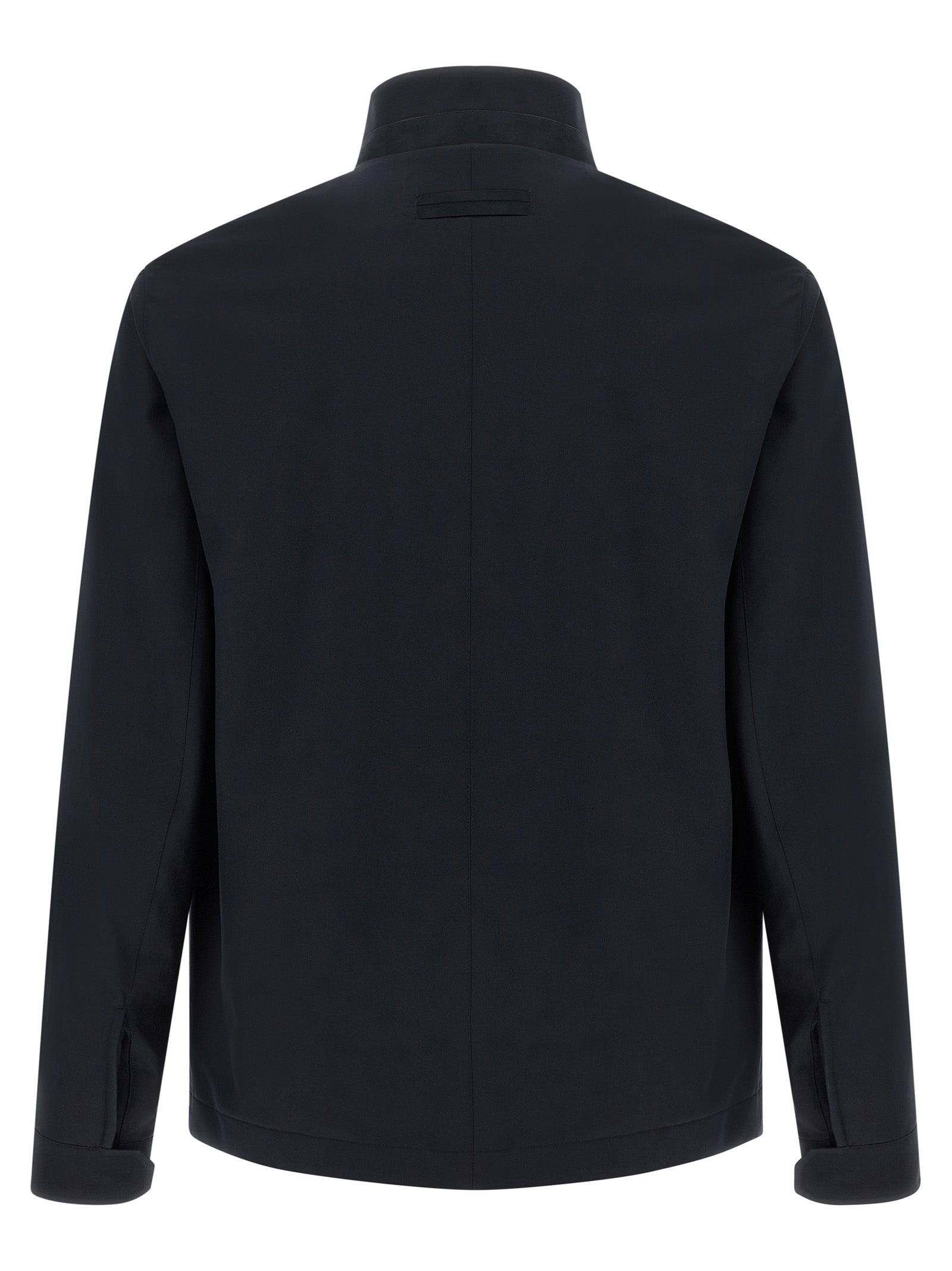 ZEGNA Blue Polyester Jacket