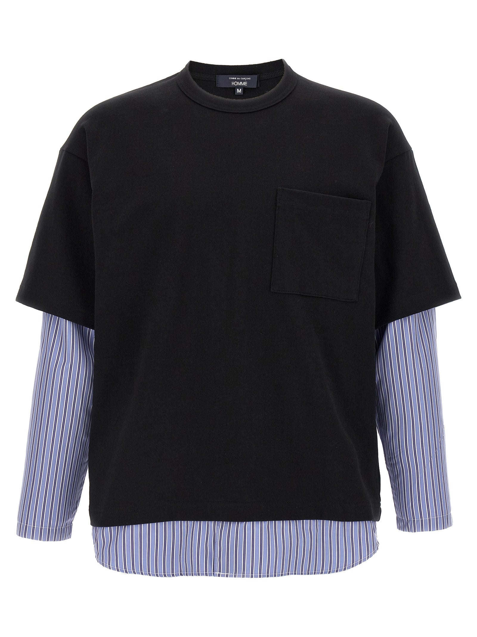 Comme Des Garçons Black Cotton T-Shirt
