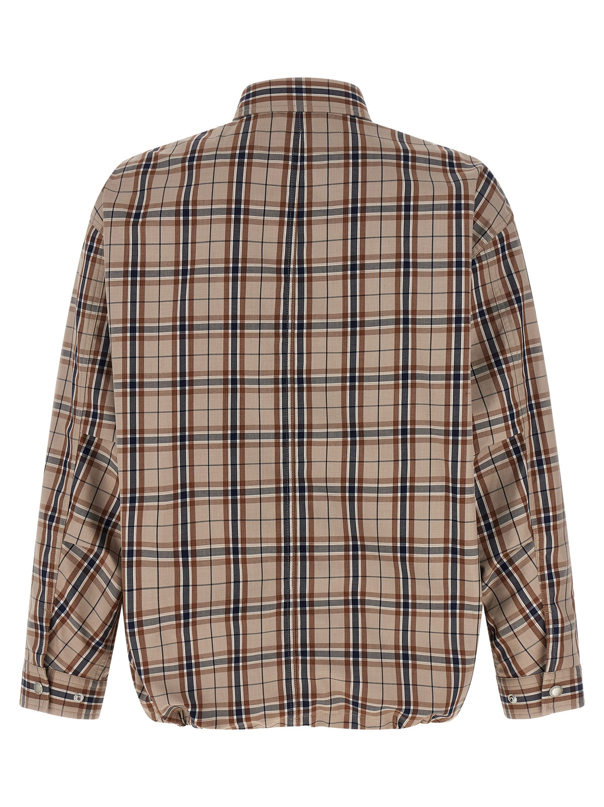 Comme Des Garçons Beige Cotton Full-Length Jacket - Timeless Elegance