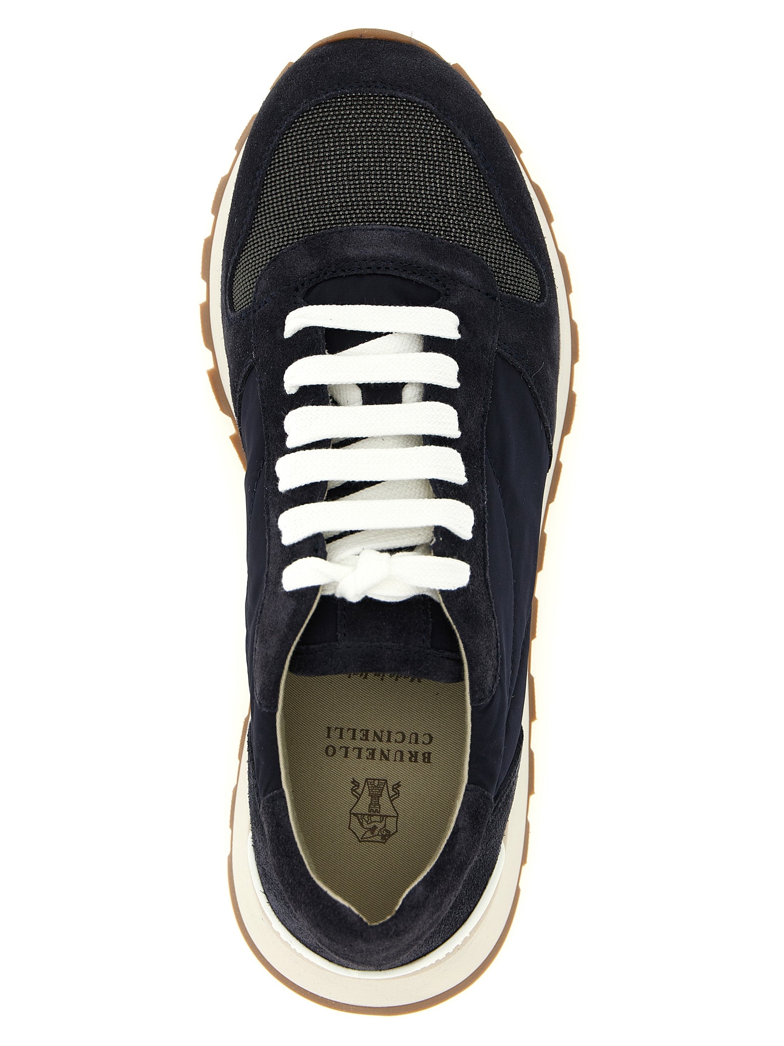 Brunello Cucinelli Blue Athletic Sneakers - Luxe Italian Craftsmanship