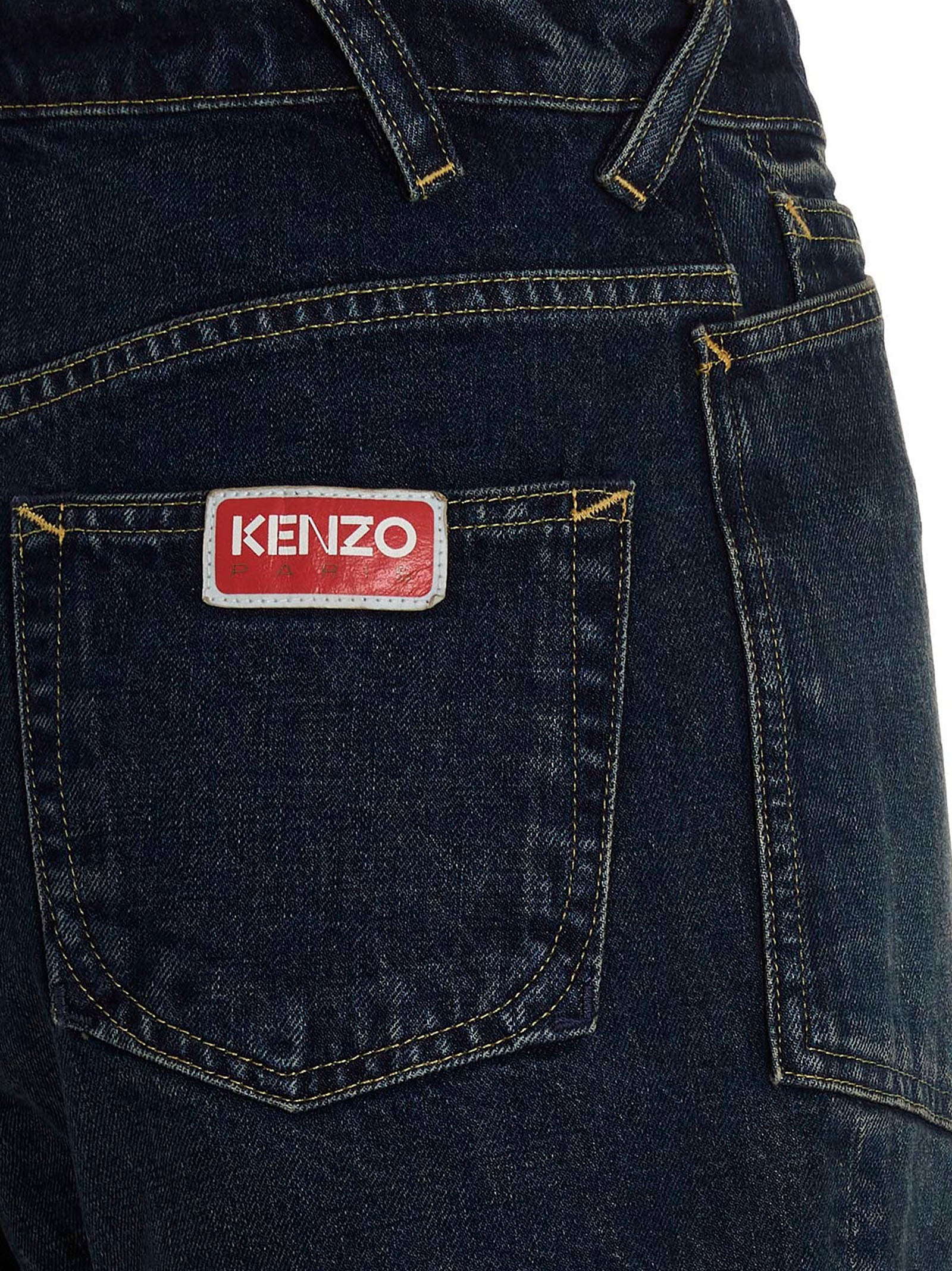 Indulge in the exquisite Kenzo Blue Cotton Bermuda Shorts, where luxurious craftsmanship meets effortless elegance, perfect for the discerning fashion connoisseur.