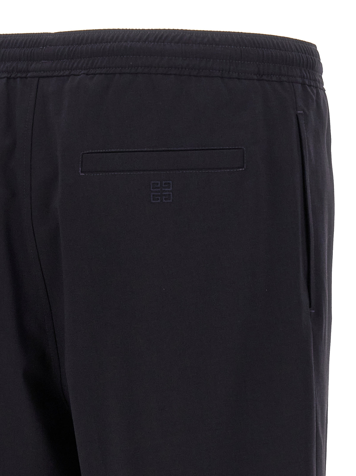 Givenchy Blue Elastane Bermuda Shorts - Exquisite Tailored Luxury