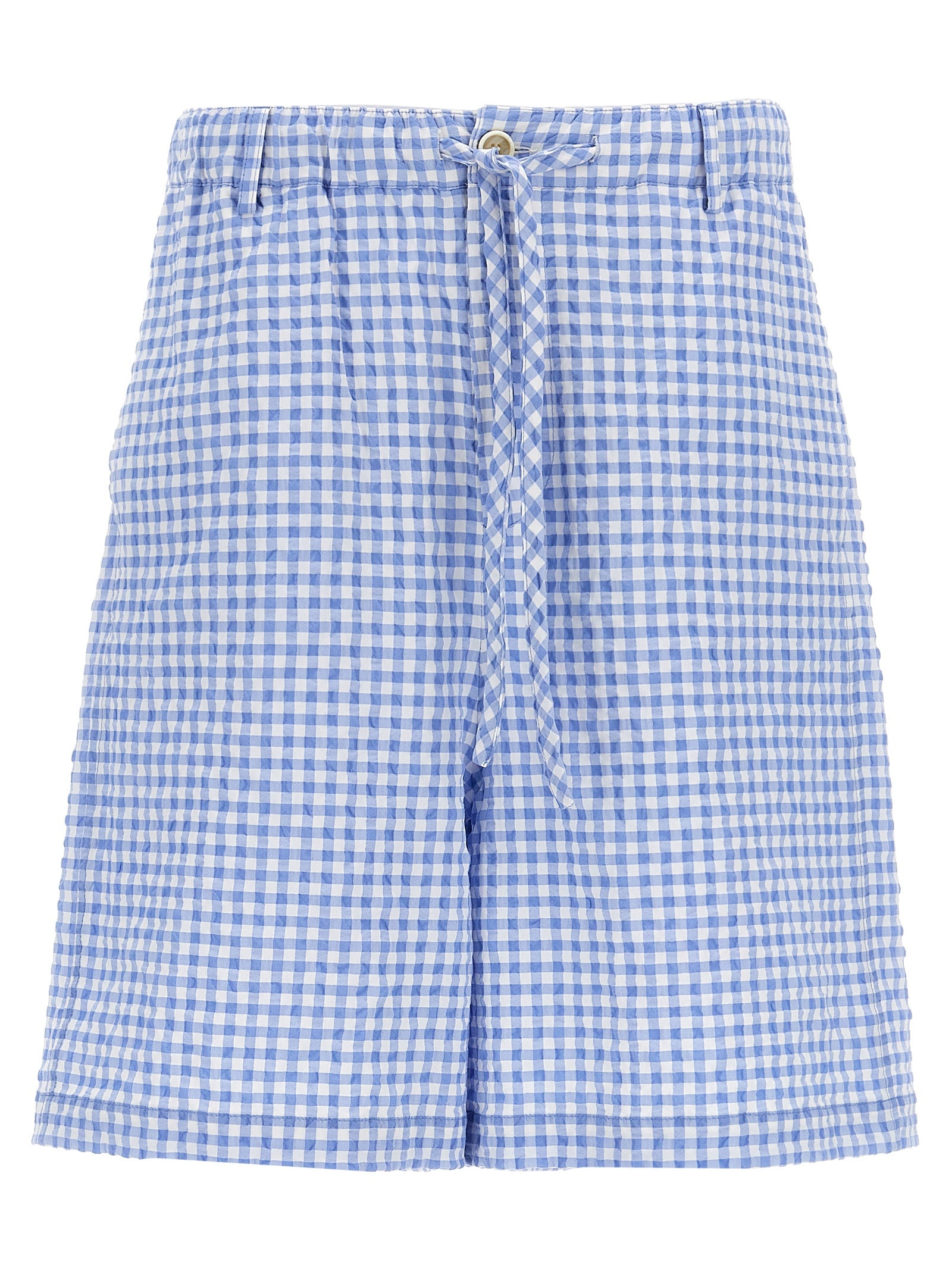 Marni Blue Polyamide Bermuda Shorts