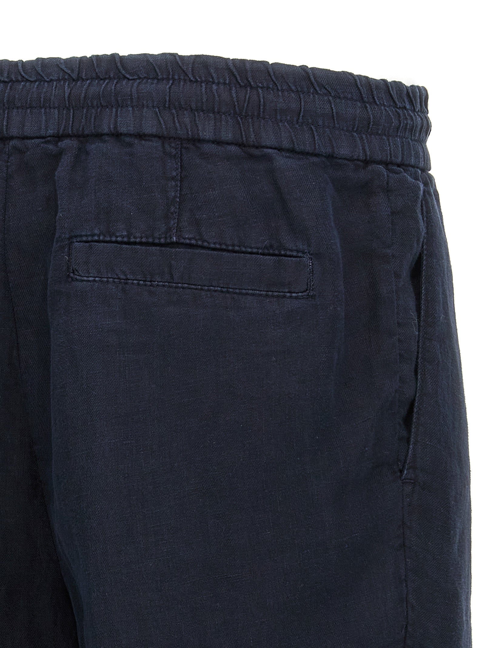 Brunello Cucinelli Blue Linen Bermuda Shorts - Effortless Luxury
