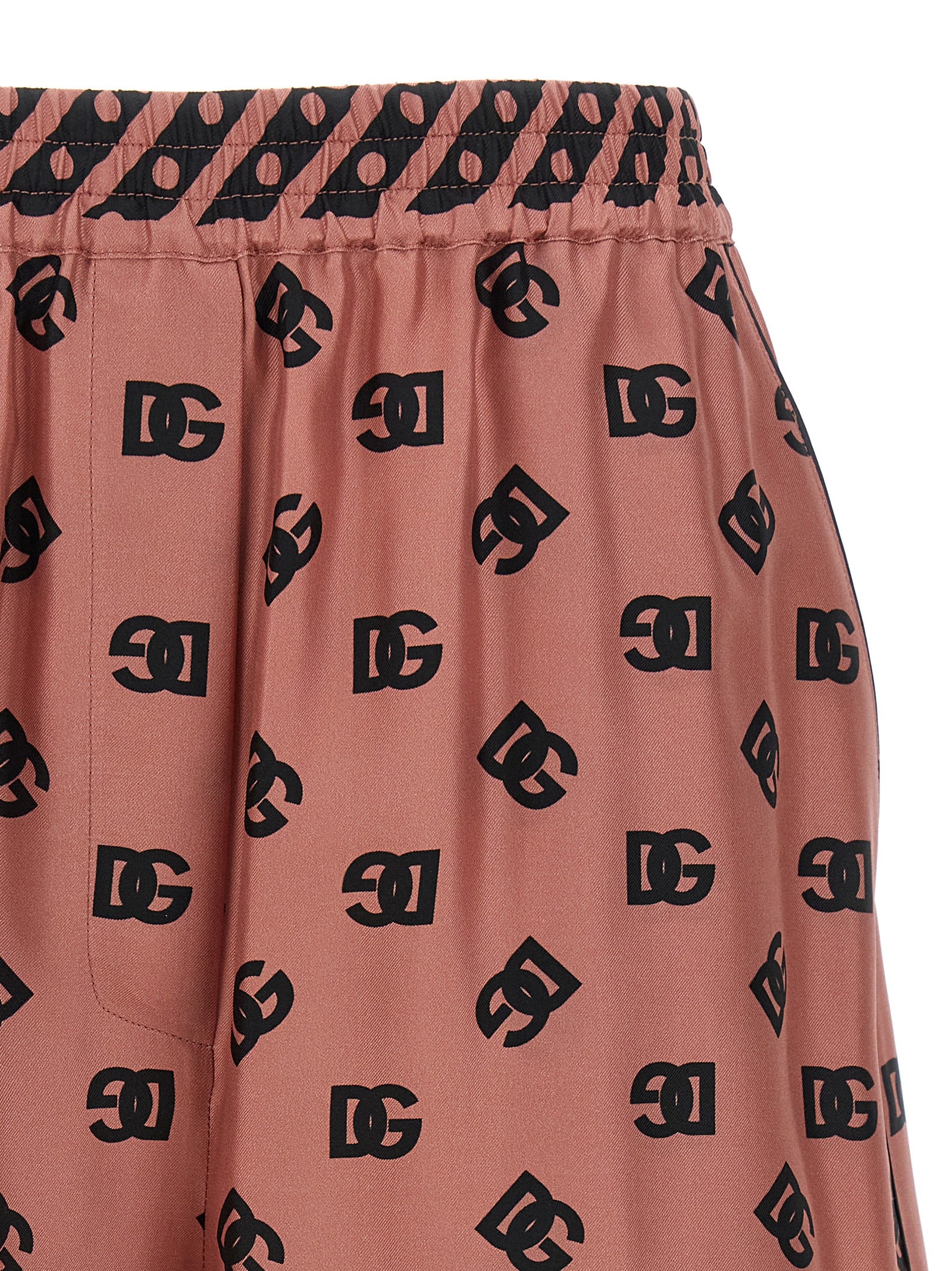 Dolce & Gabbana Silk Bermuda Shorts - Bold Luxury Redefined