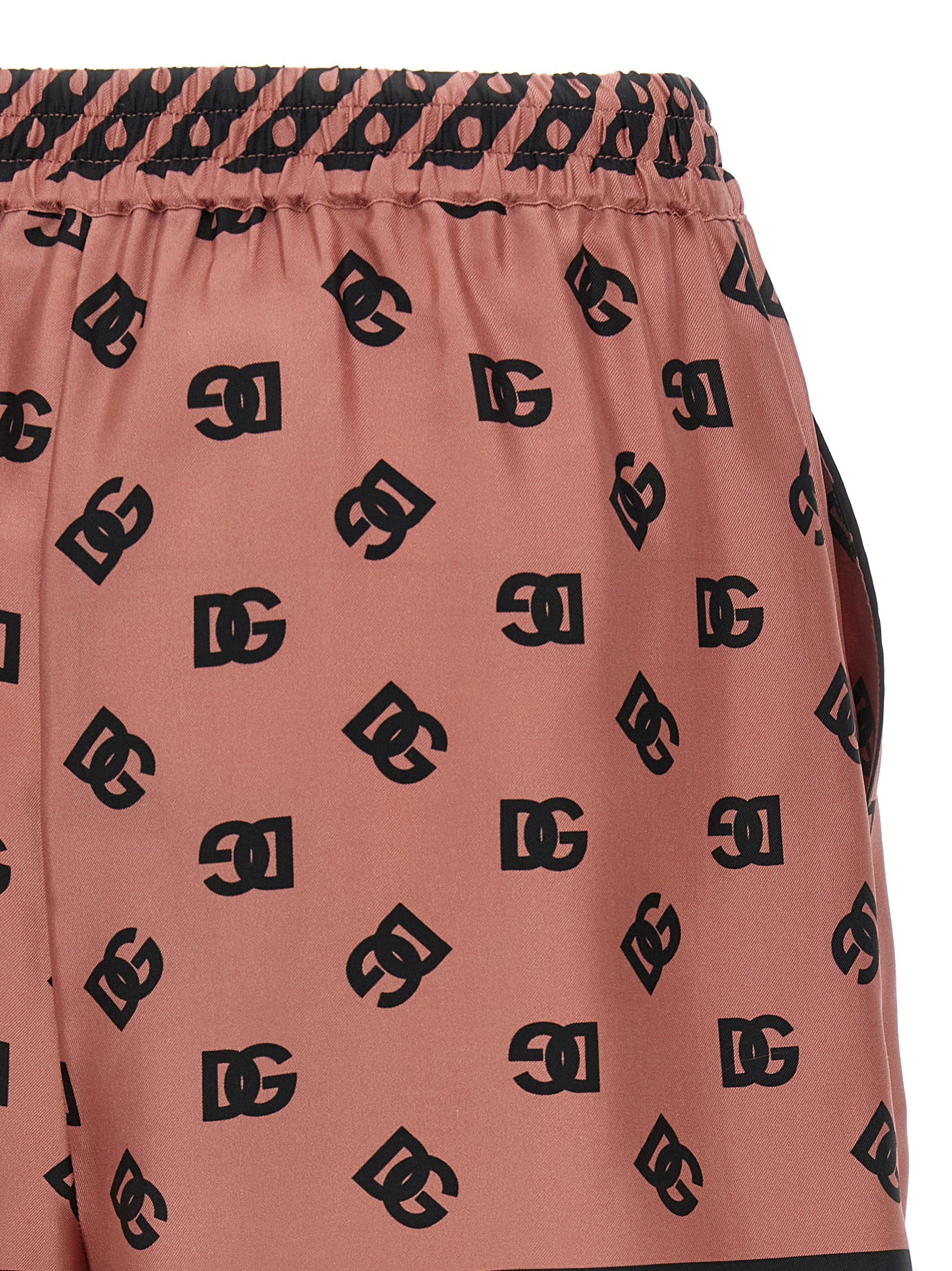 Dolce & Gabbana Silk Bermuda Shorts - Bold Luxury Redefined