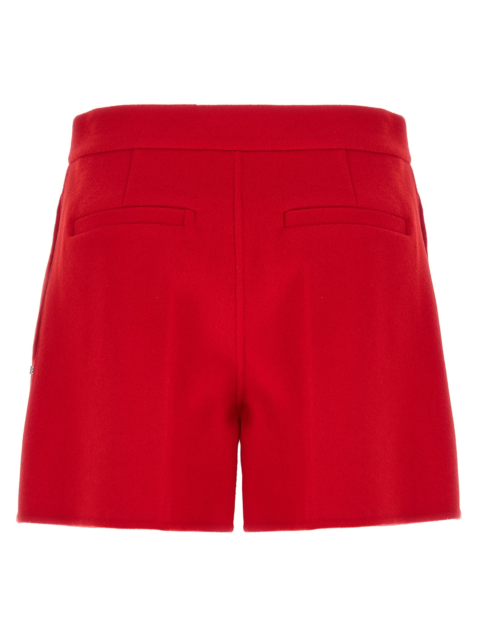 Sportmax Multicolor Virgin Wool Bermuda Shorts - Timeless Luxury