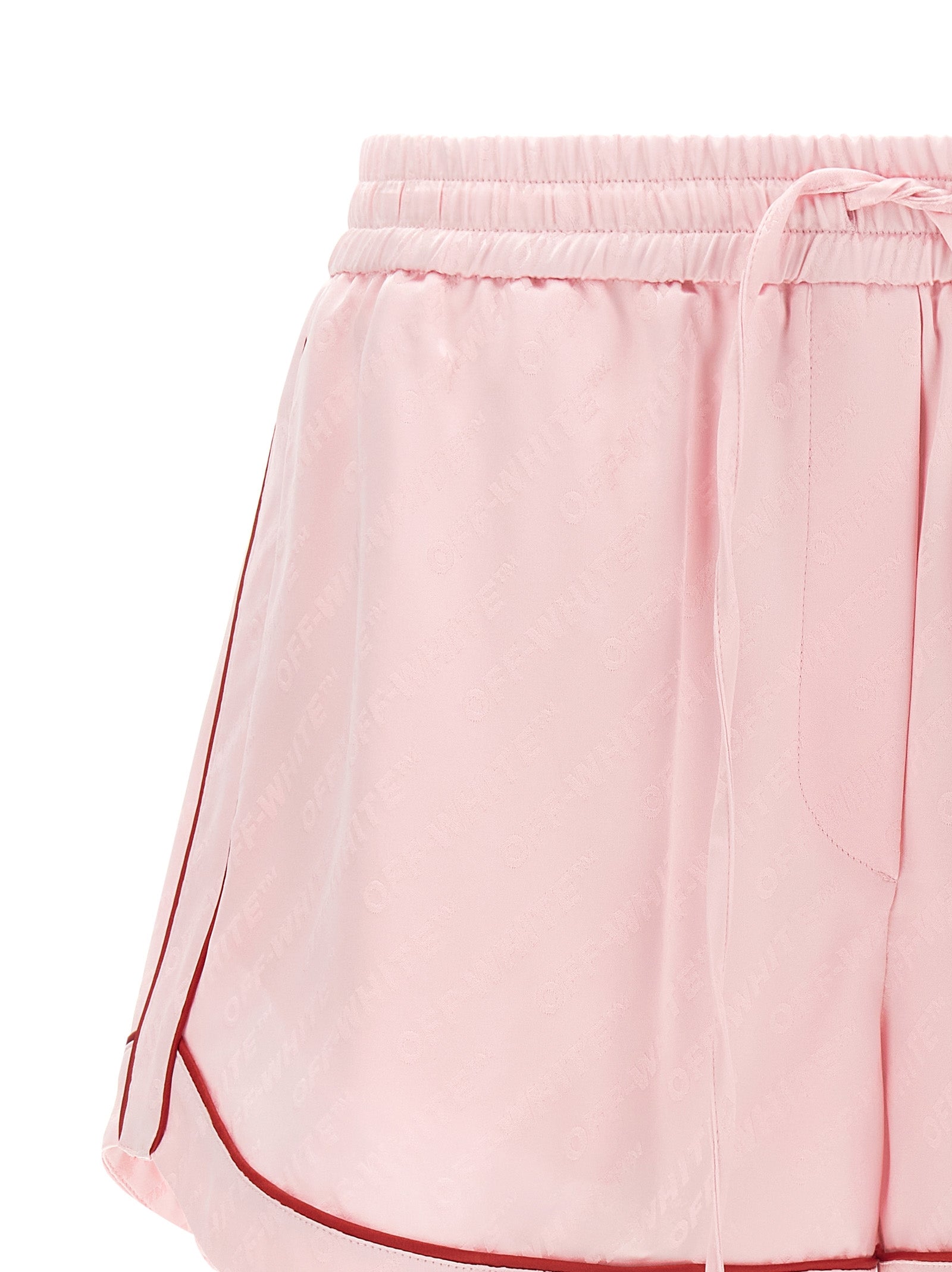 Off-White Multicolor Viscose Bermuda Shorts - Exquisite Luxury Fashion