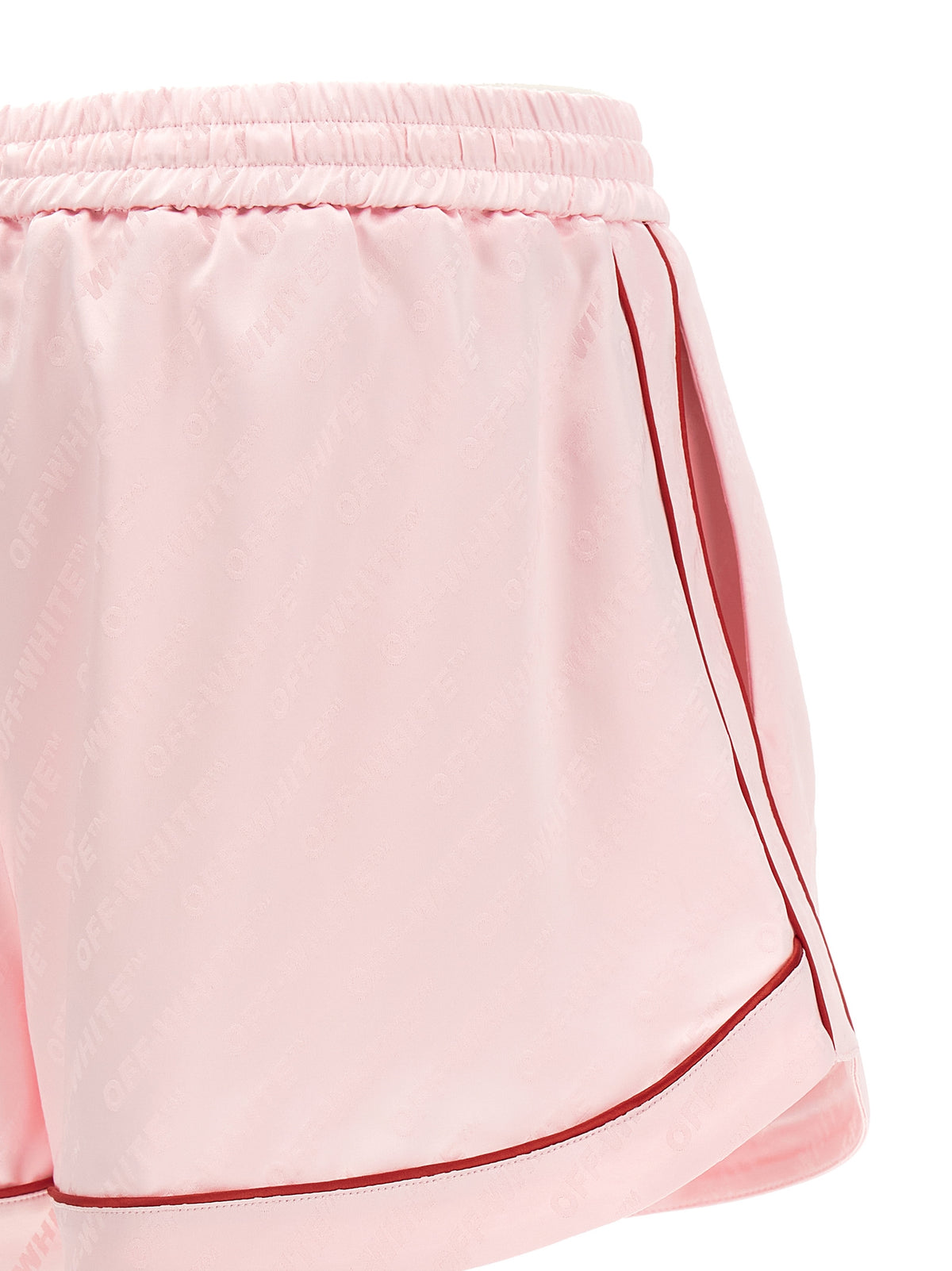 Off-White Multicolor Viscose Bermuda Shorts - Exquisite Luxury Fashion