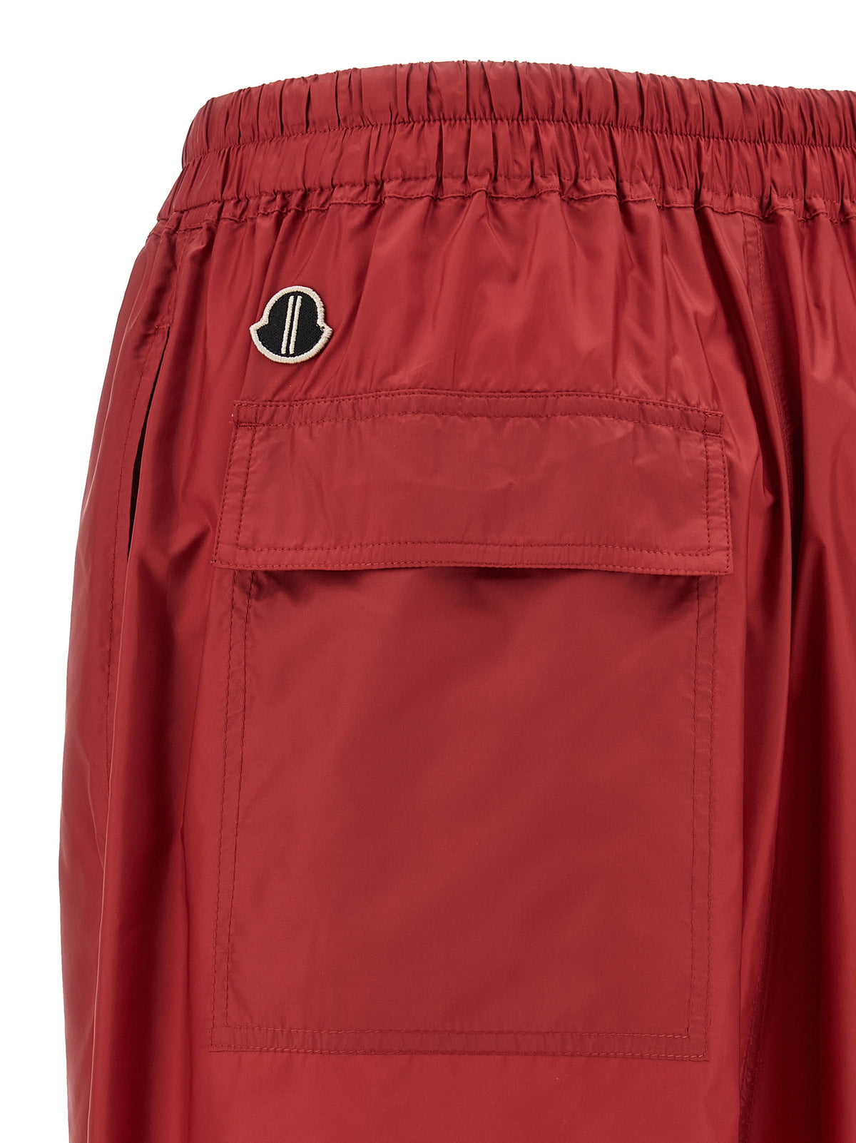 Elevate your wardrobe with Rick Owens Multicolor Polyester Bermuda Shorts, a bold fusion of avant-garde luxury and artistic design, perfect for the discerning fashionista.