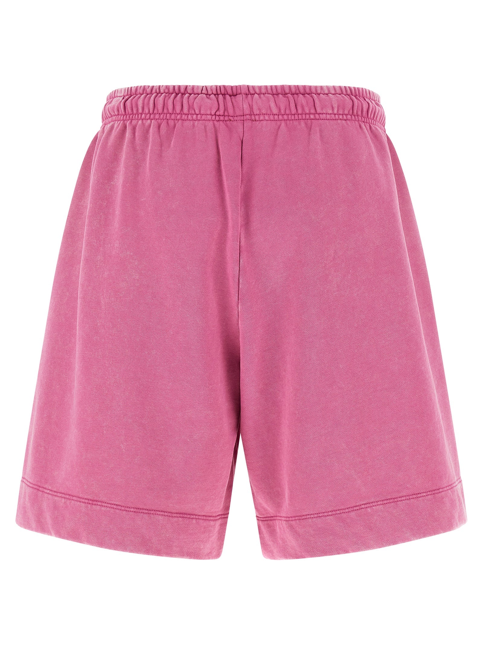 Elevate your summer style with PINKO's Idillio Multicolor Cotton Bermuda Shorts, crafted from luxurious gauze cotton for effortless elegance and timeless allure.